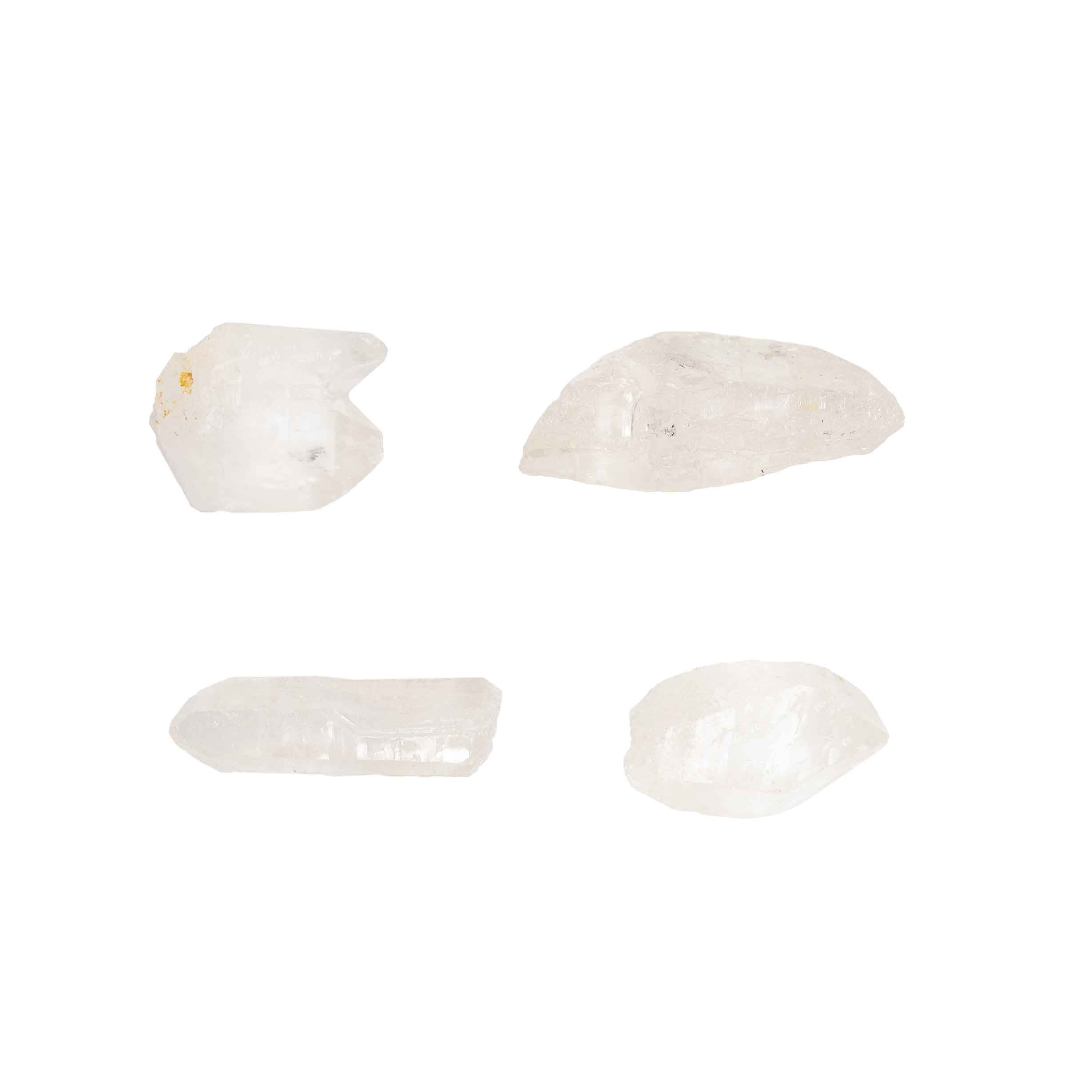 (M) Clear Quartz Raw Point, 3-4 cm, 1 lb