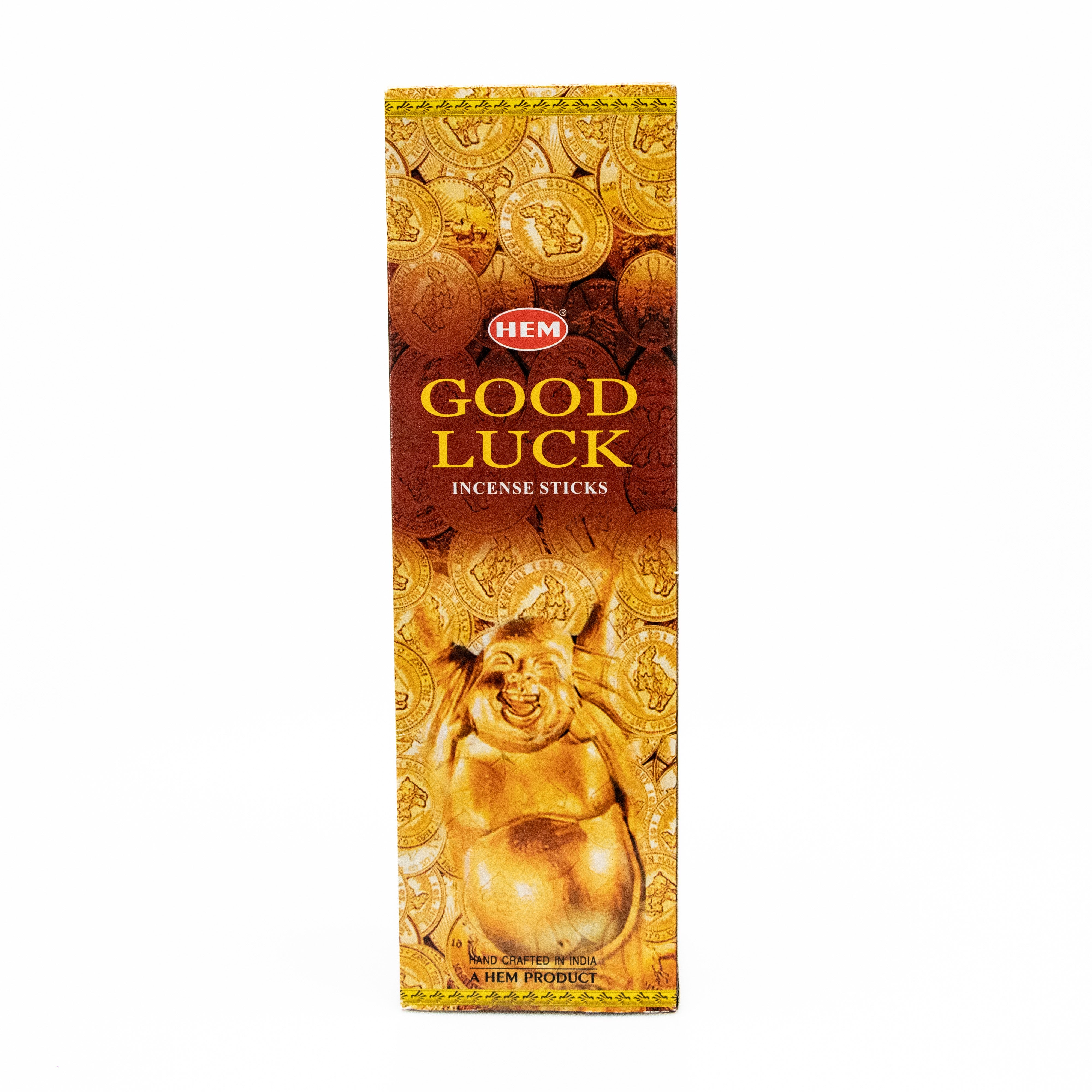 Hem Good Luck, Incense Sticks, 8 Stick, 18 grams in one Pack, 25 Pack Box