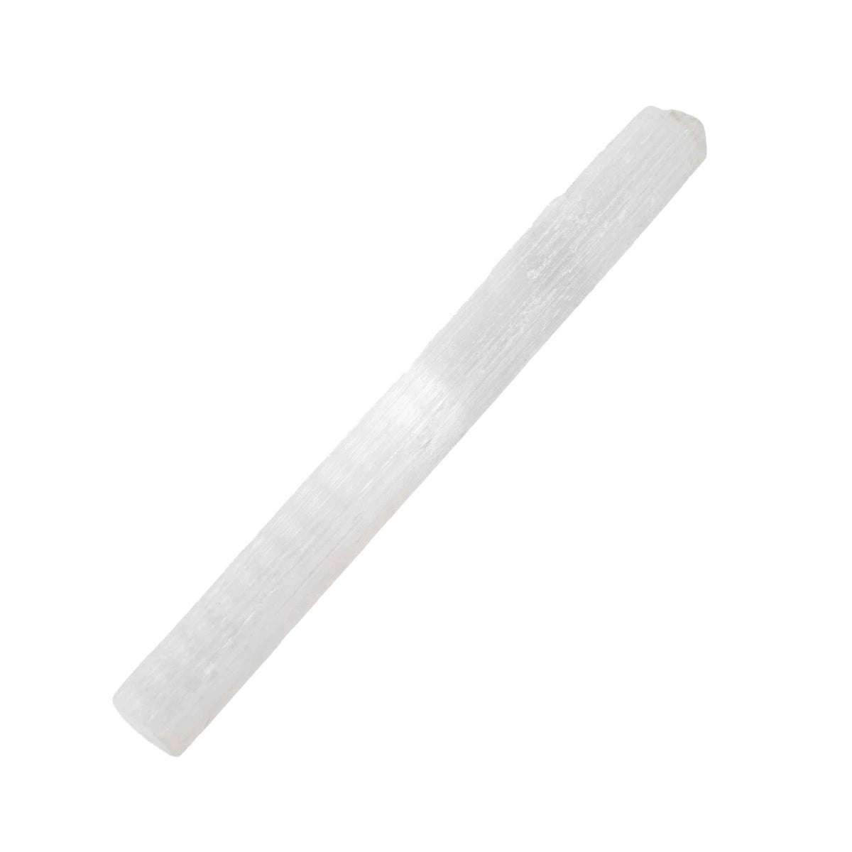 Selenite Plain Stick, 6" Inch, 5 Pieces in a Pack