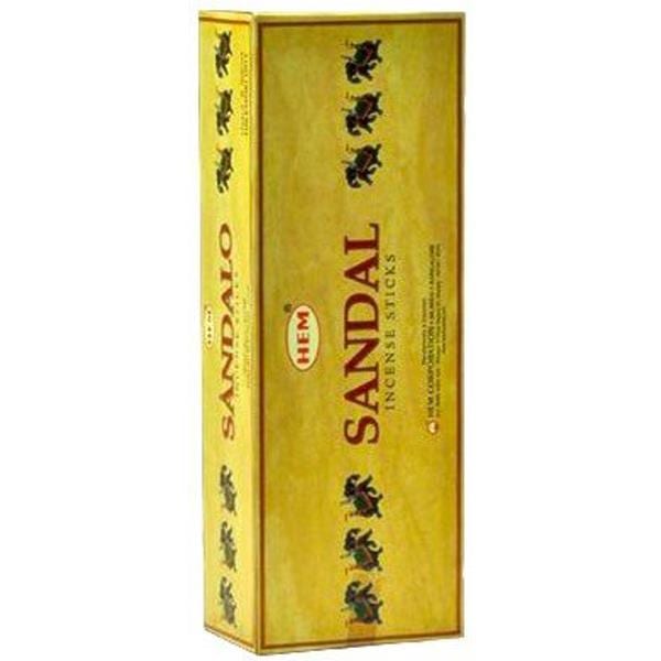 Hem Sandal, Incense Sticks, 8 Stick, 18 grams in one Pack, 25 Pack Box