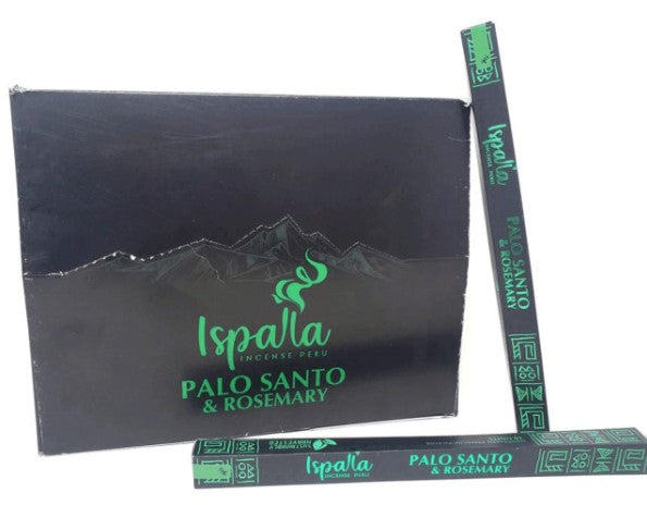 Ispalla Palo Santo & Rosemary, Incense Sticks, 50 Pack Box