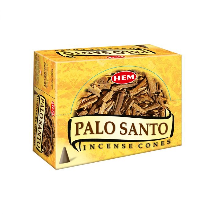 Hem Palo Santo, Incense Cone, 12 Pack Box