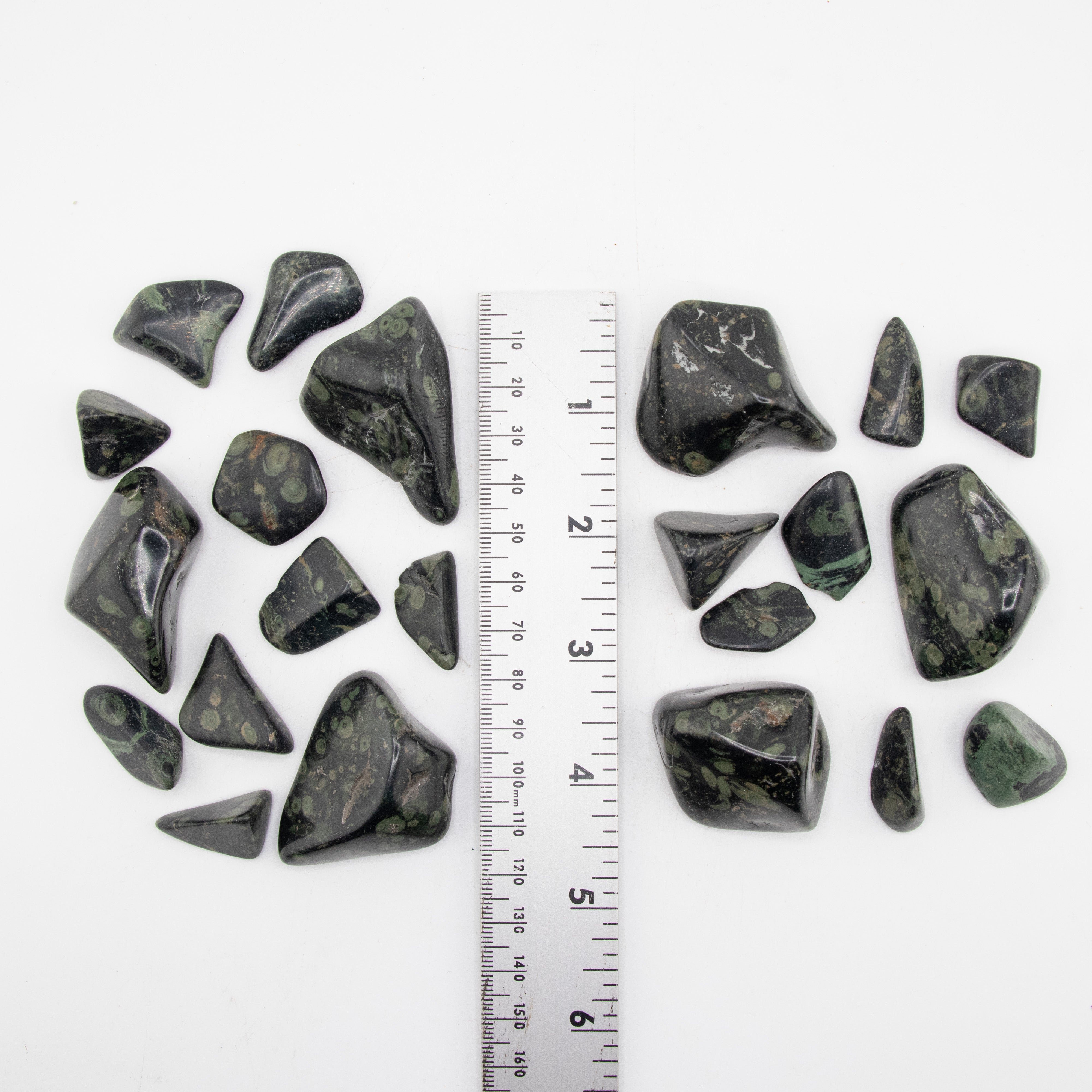 Kambaba (Crocodile) Jasper Tumbled Stone, 2-3cm, 1 Lb