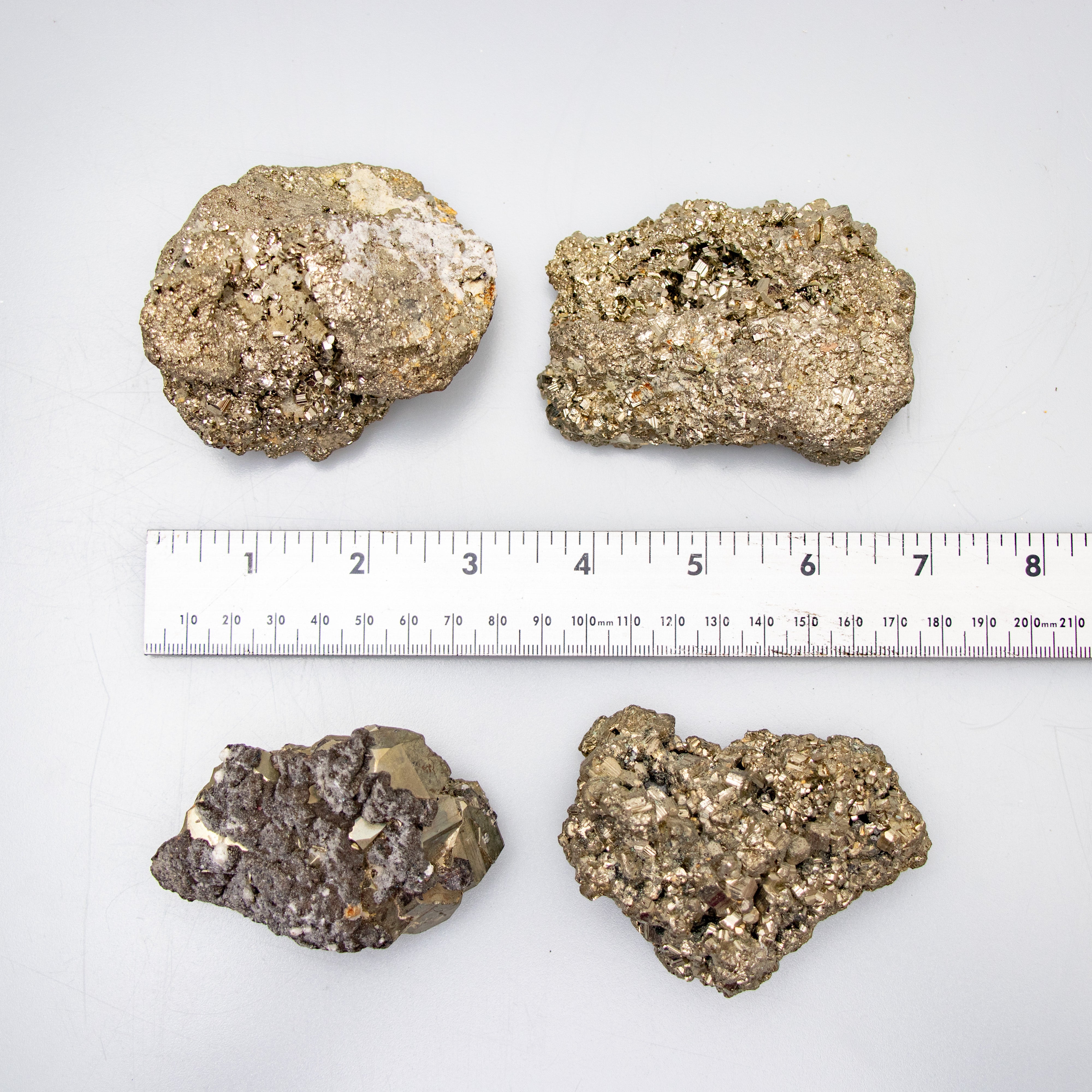 Pyrite Cluster Natural Form, 1 Piece, 250-500 Grams