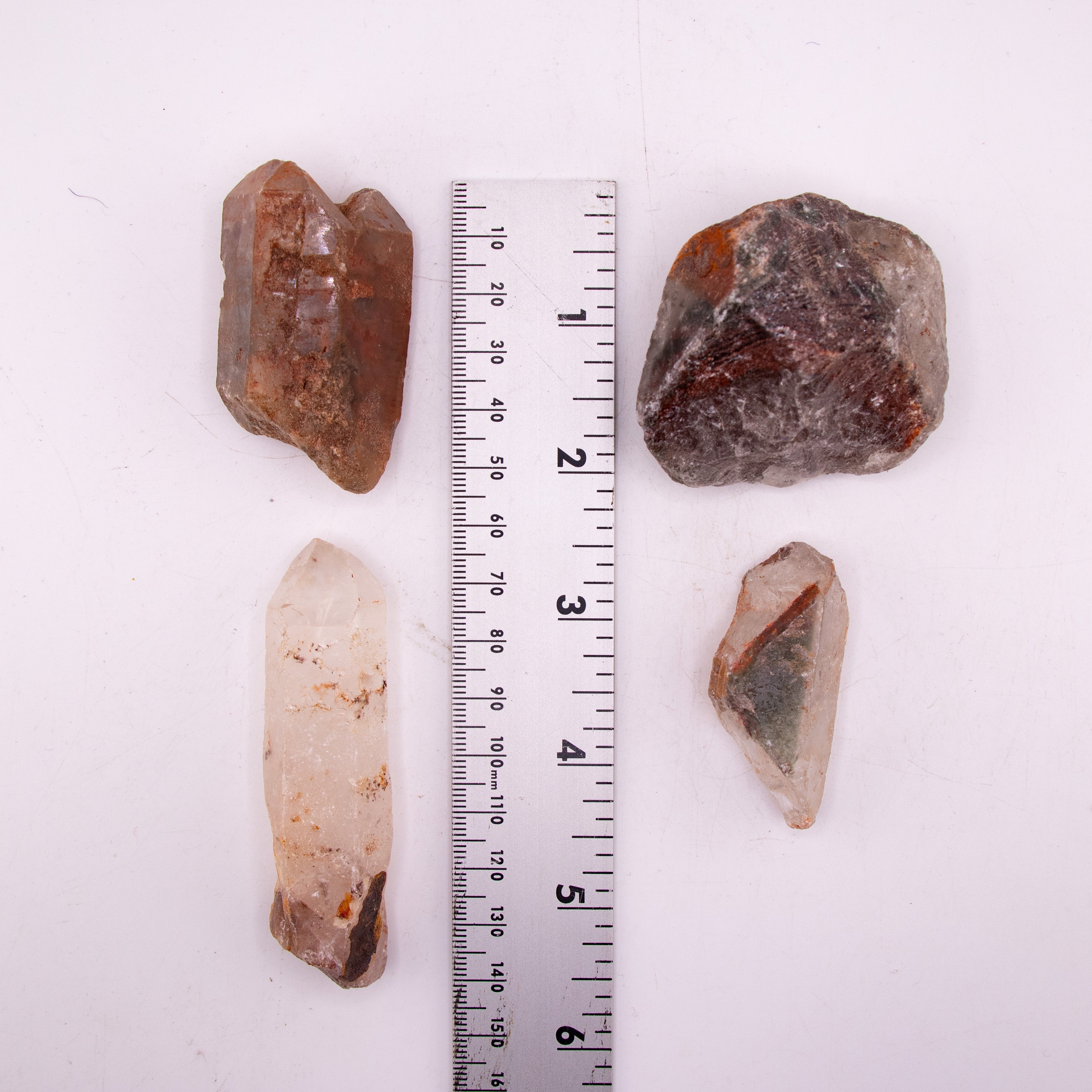 Quartz with Inclusion Rough Stone, 3-5cm, 20 Pieces in a Pack, #043