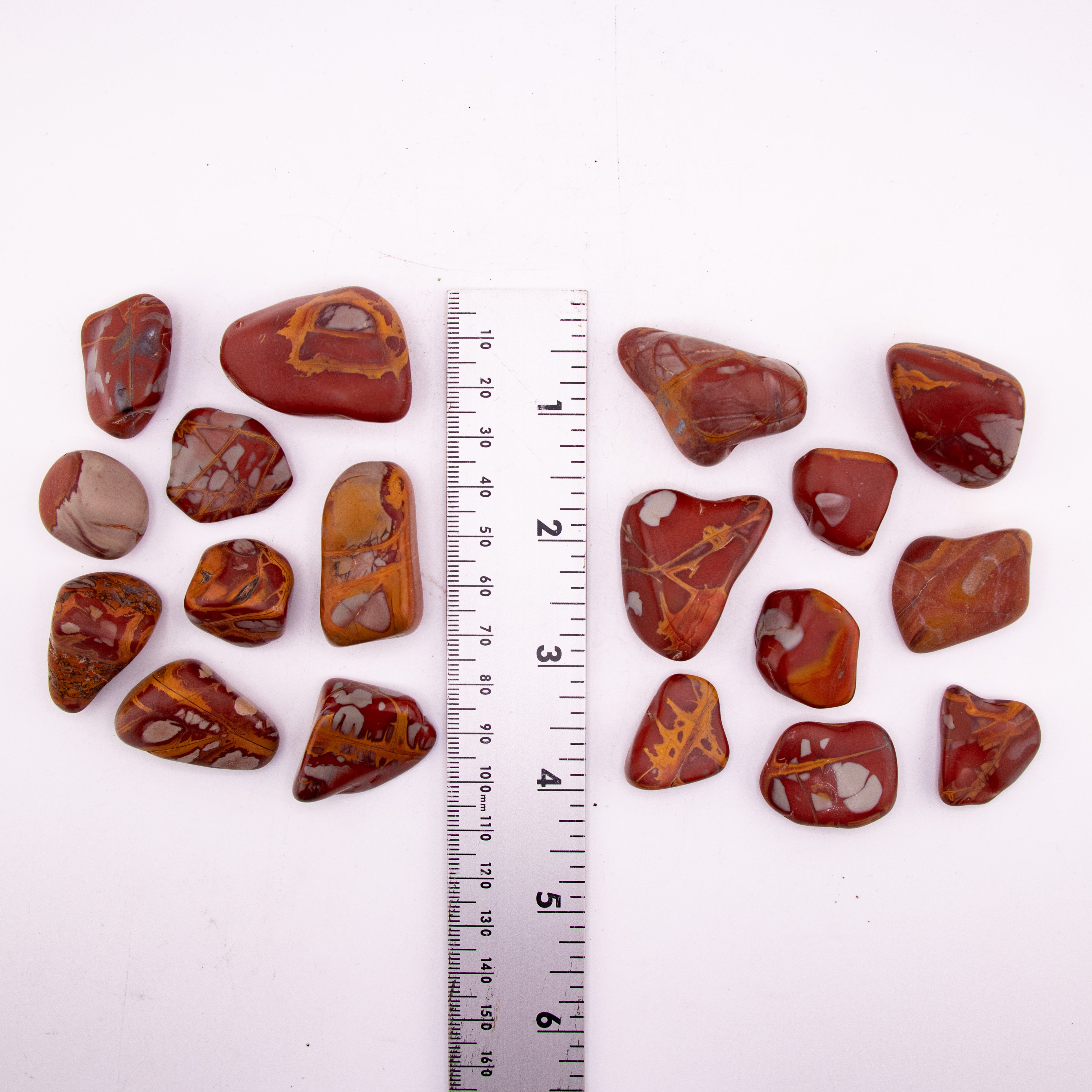 Rainbow Jasper Tumbled Stone, 2-3cm, 1 Lb