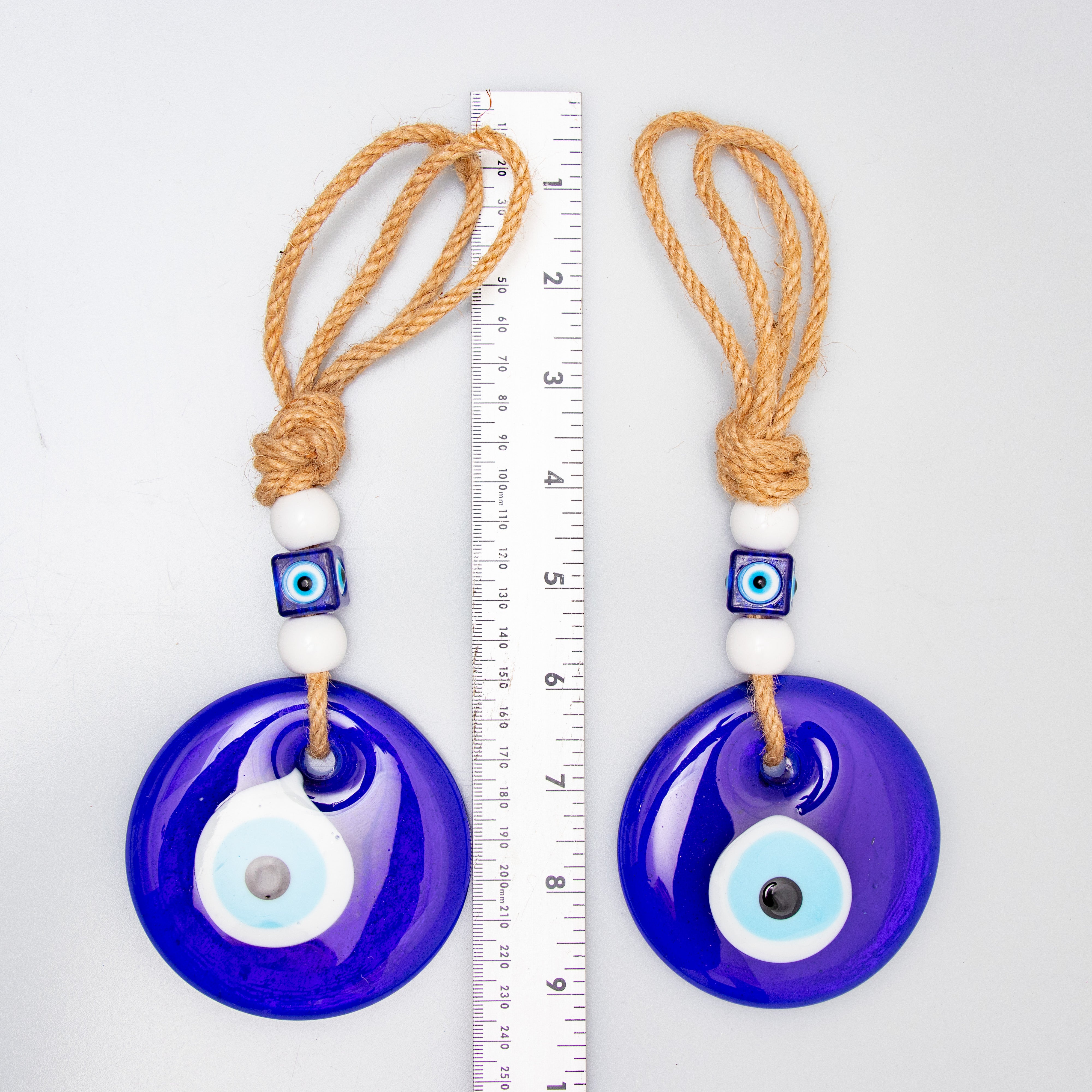 Evil Eye Hanging Décor, 3" Inch, 10 Pieces in a Pack