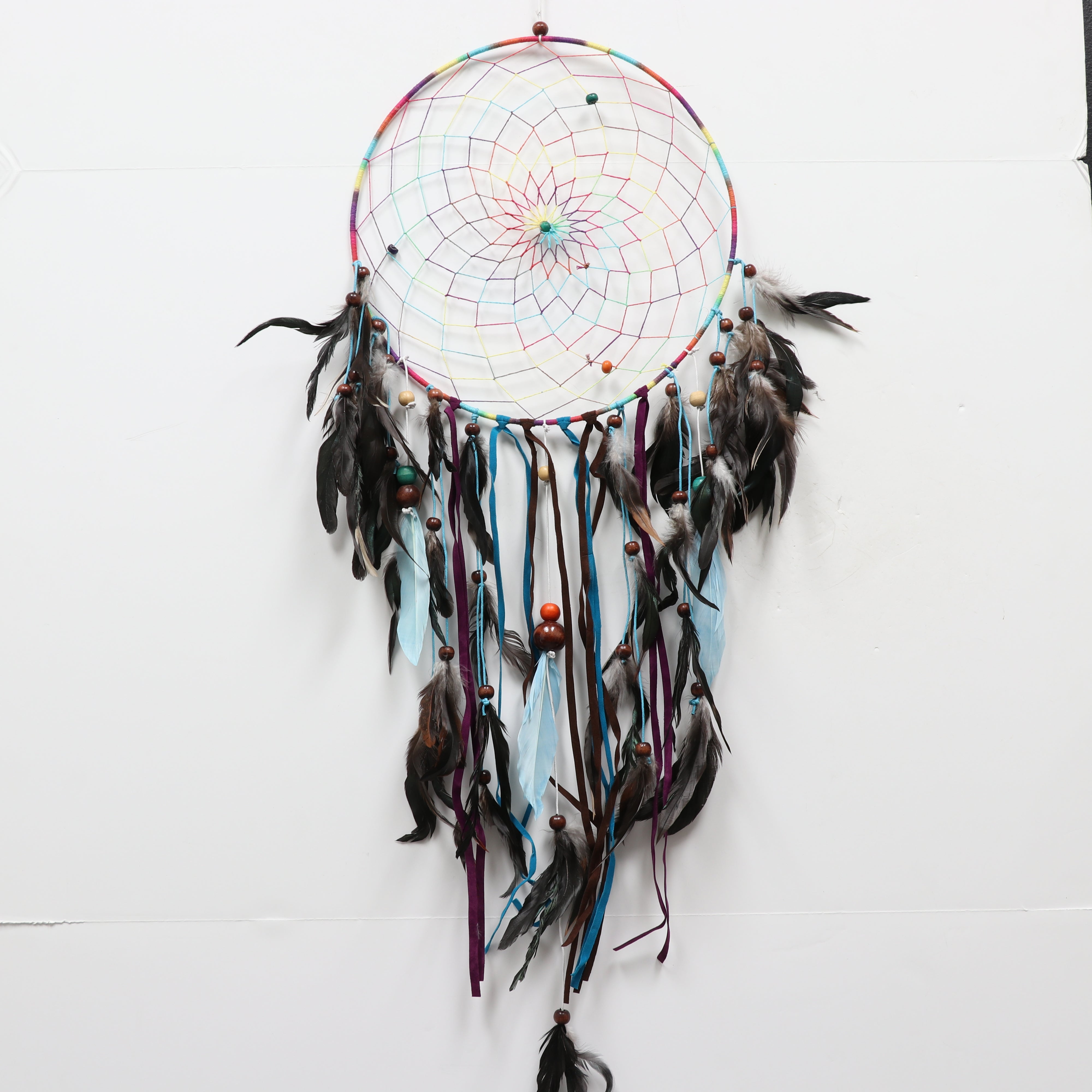 Dream Catcher Web with Feathers, 5 Pieces in a Pack #SM6R