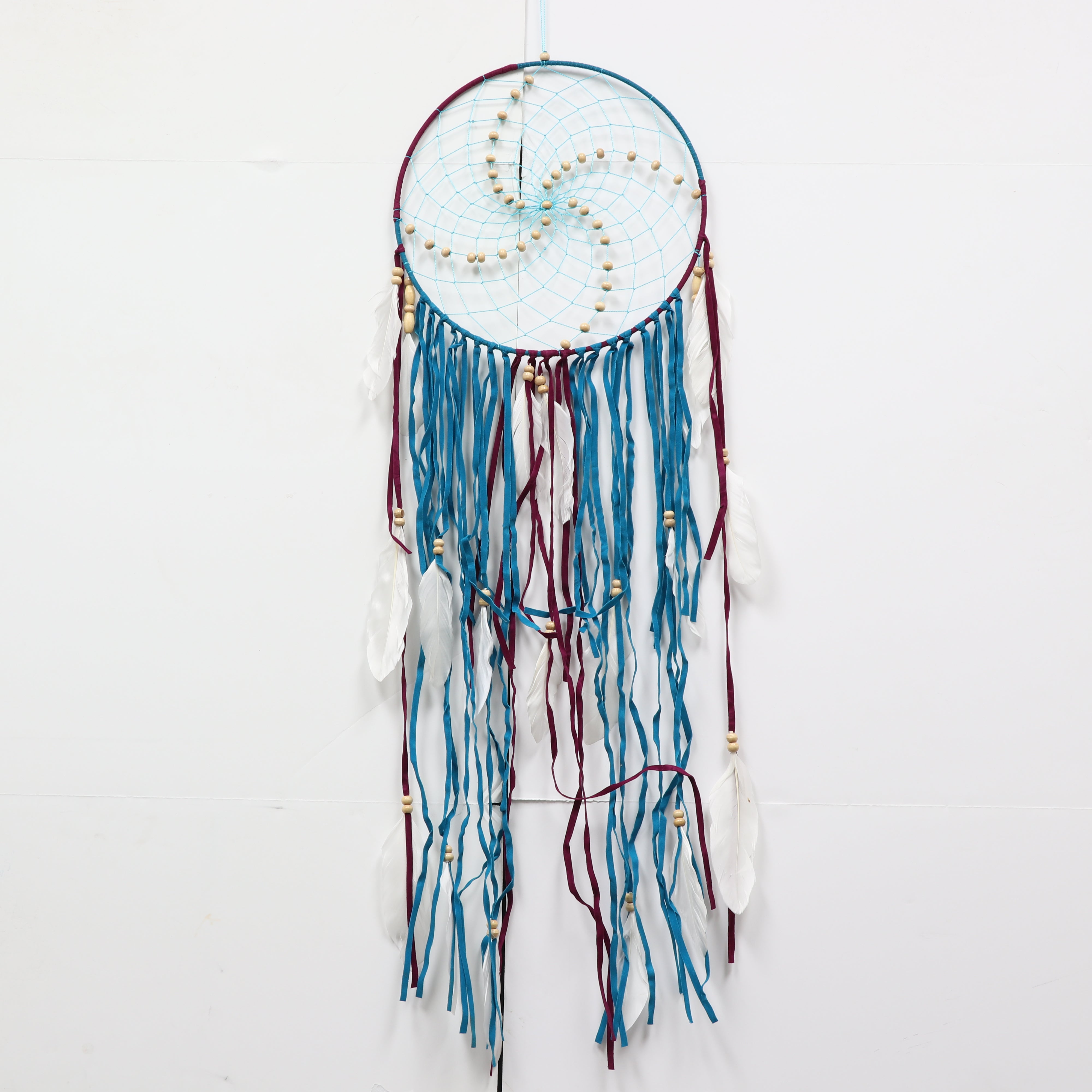 Dream Catcher Web with Feathers, 5 Pieces in a Pack#SMFDB