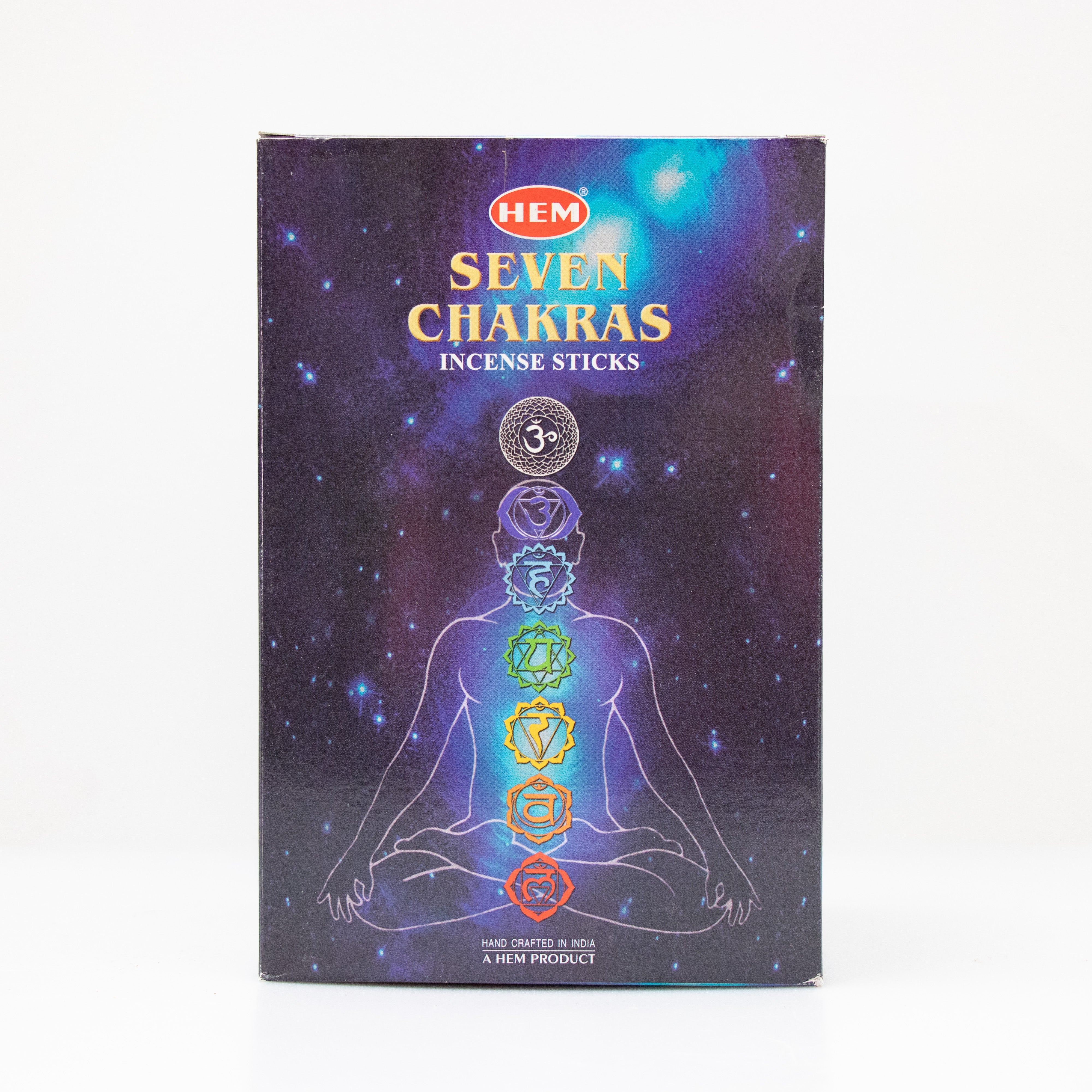 Hem Seven Chakra, Incense Stick, 35 Sticks, 12 Pack Box