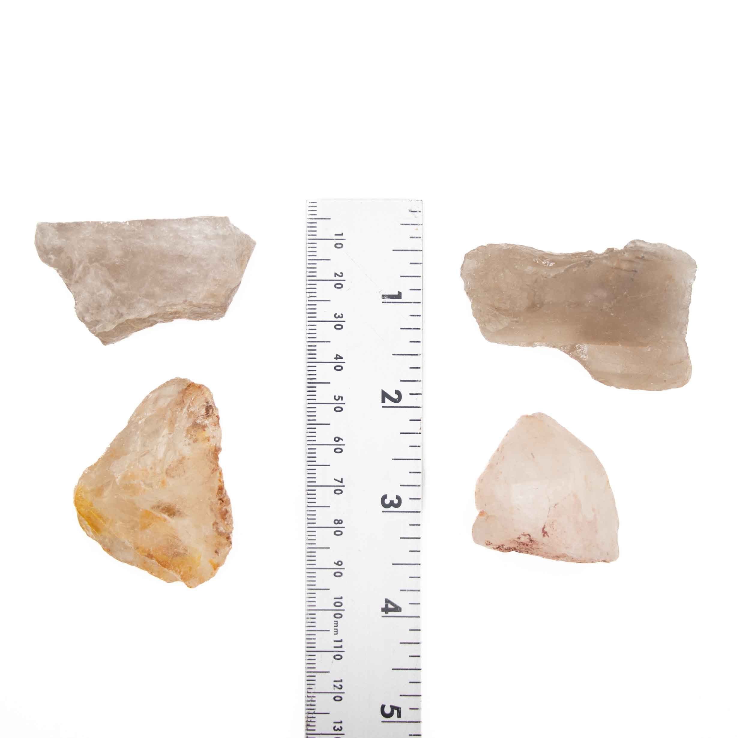 Smoky Quartz Rough Stone, 3-5cm, 1 KG Pack