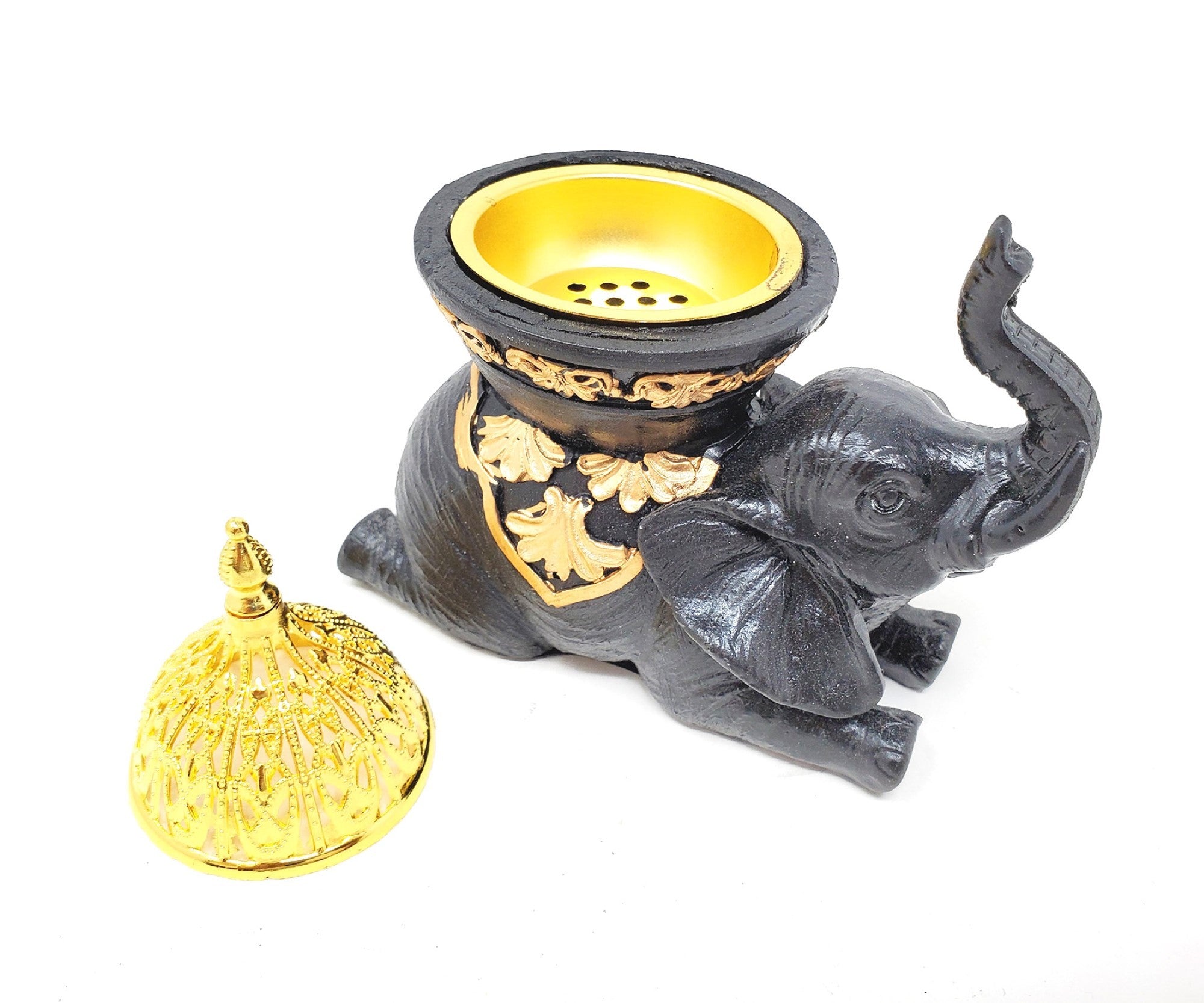 White Elephant Candle & Incense Burner, 1 Piece