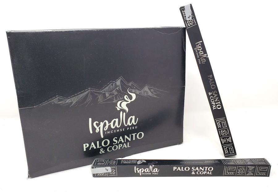 Ispalla Palo Santo & Copal Incense Sticks, 50 Pack Box