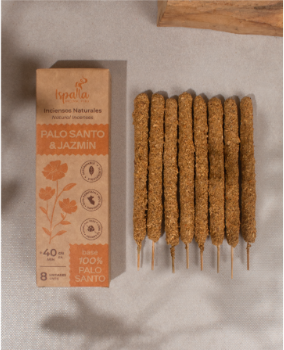 Ispalla Palo Santo & Jasmine, 4" Incense Sticks, 12 Pack Box