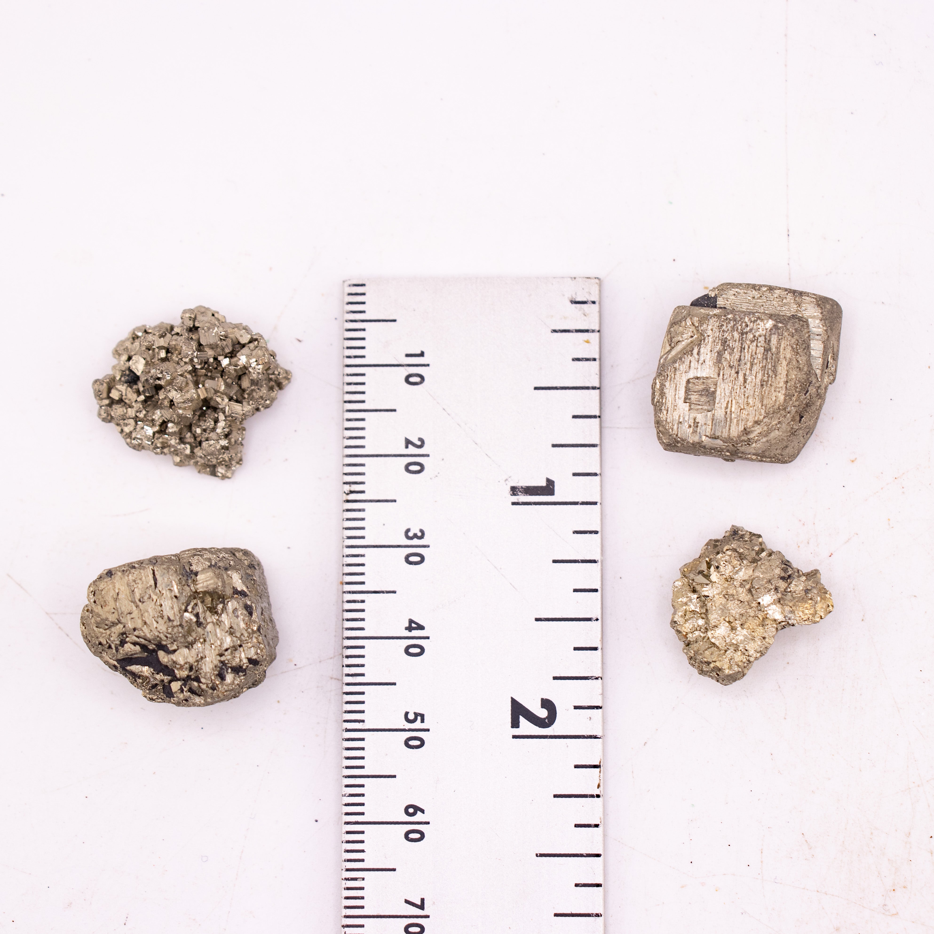 Pyrite Rough Stone, 1-3cm, 20 Pieces in a Pack, #083