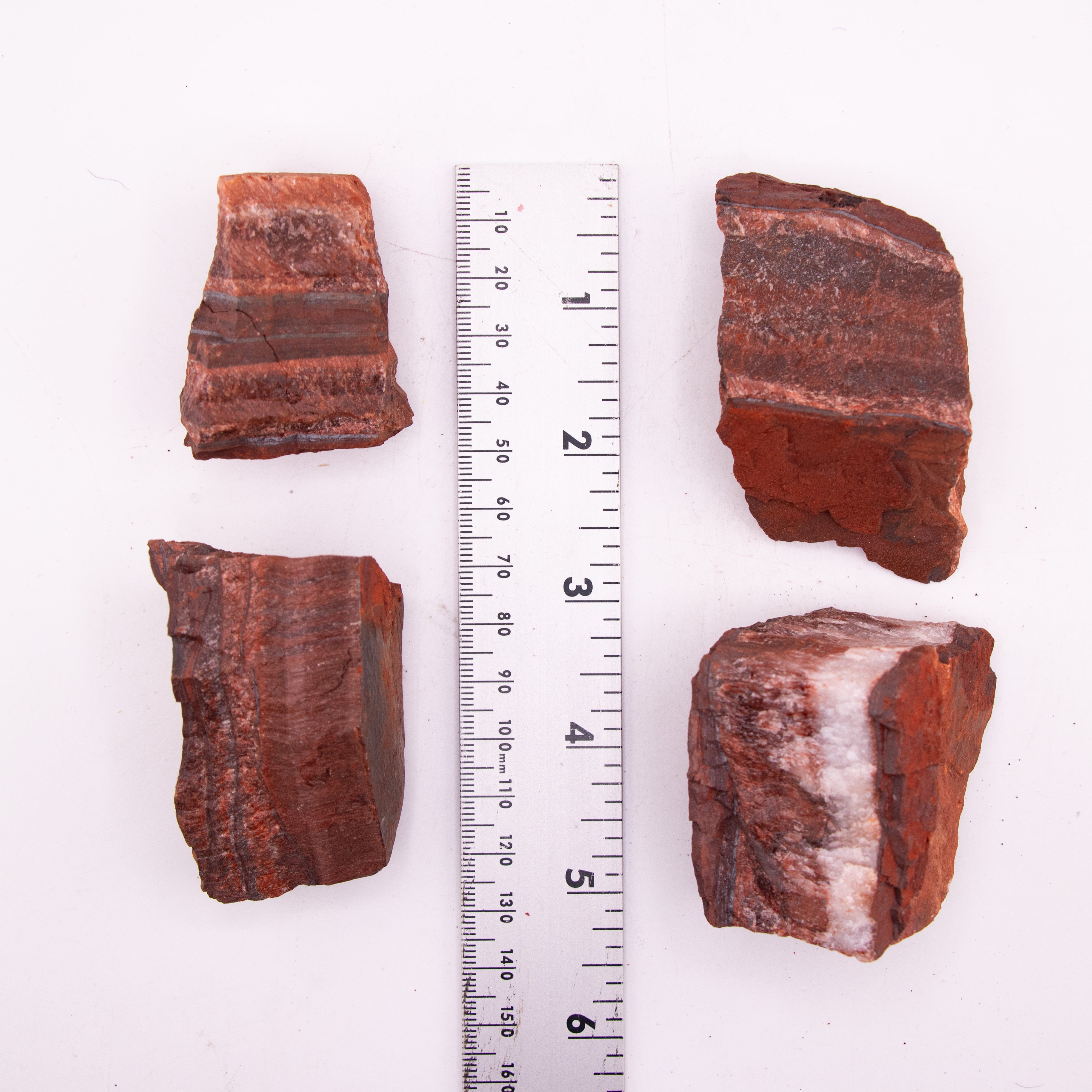 Red Tiger Eye Rough Stone, 3-6cm, 20 Pieces in a Pack, #065