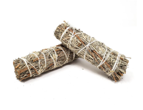 Blue Sage Bundles, 4"-5" Inch, 10 Pieces in a Pack