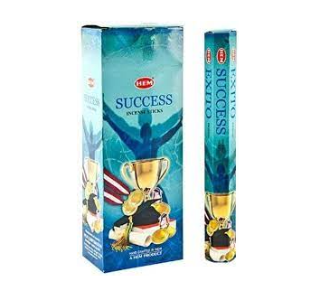 Hem Success, Incense Sticks, Jumbo, 16", 6 Pack Box
