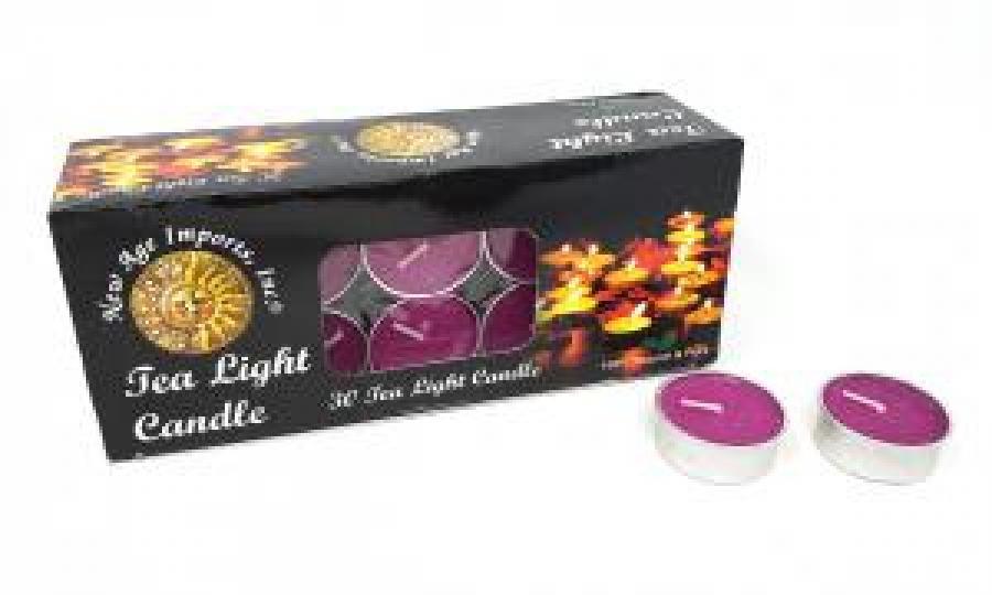 Tea Light Candles, Pink, Pack of 30