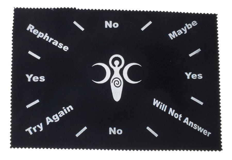 Pendulum Mat, Goddess of Earth Sign,12"