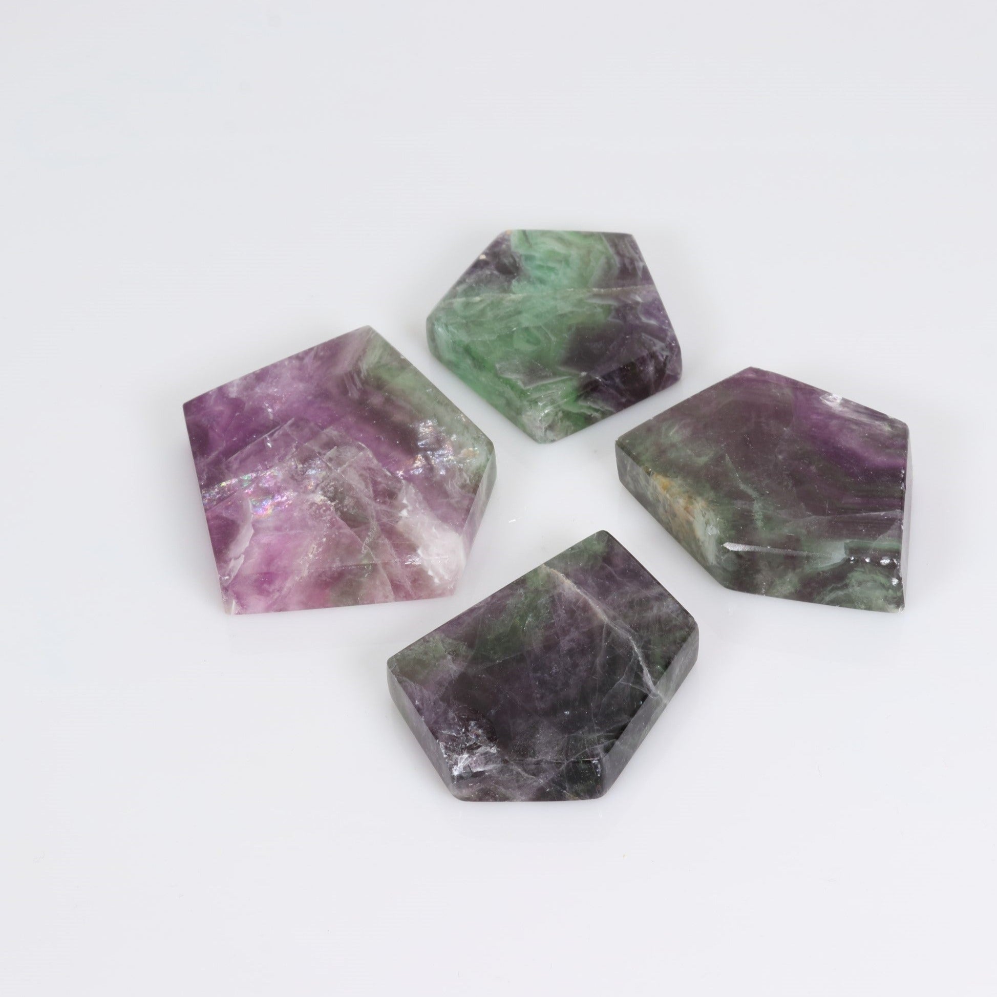 Fluorite Slabs, 60mm, 10 Pieces in a Pack, #009