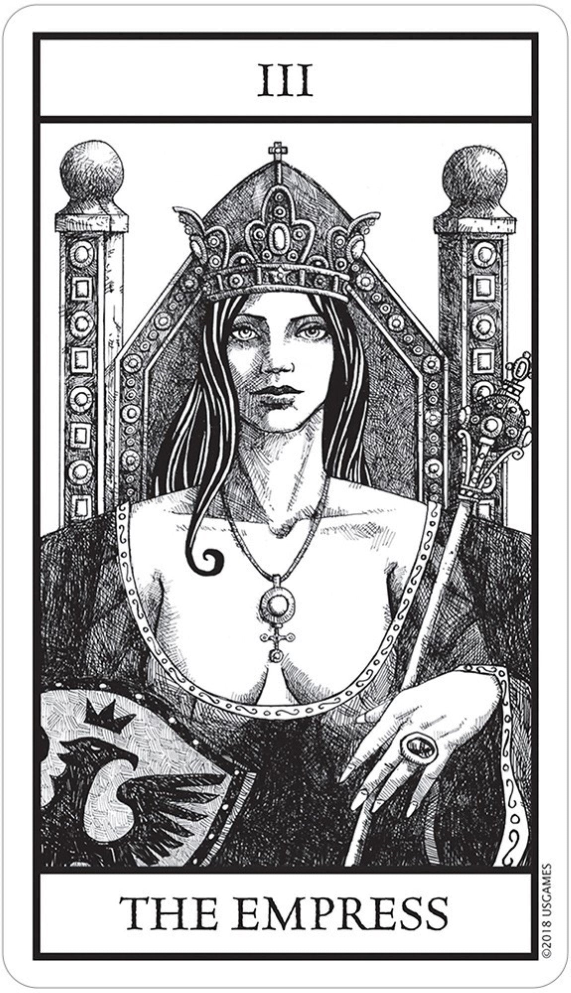 Bianco Nero (Black & White) Tarot Cards, Tarot Deck