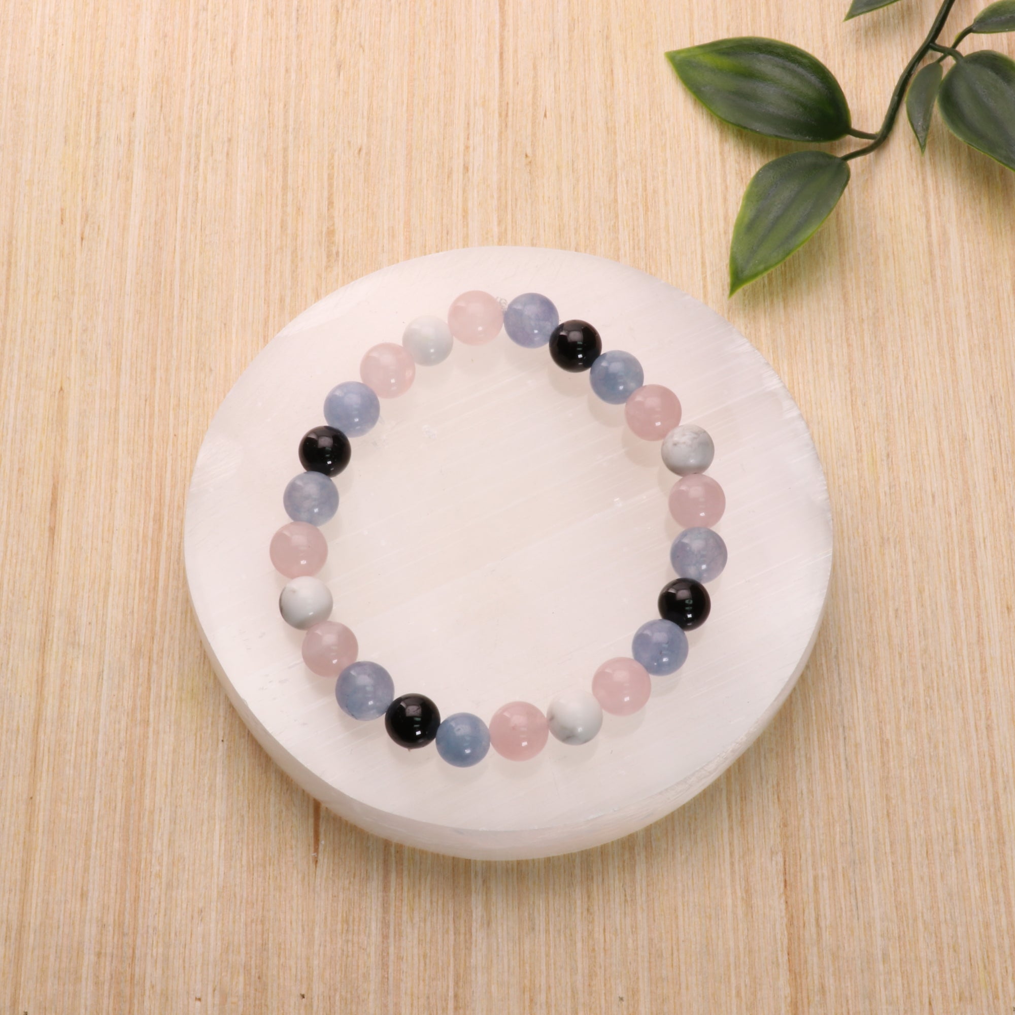 Transgender - LGBTQ Natural Gemstone Bracelets, 5 Pieces in a Pack