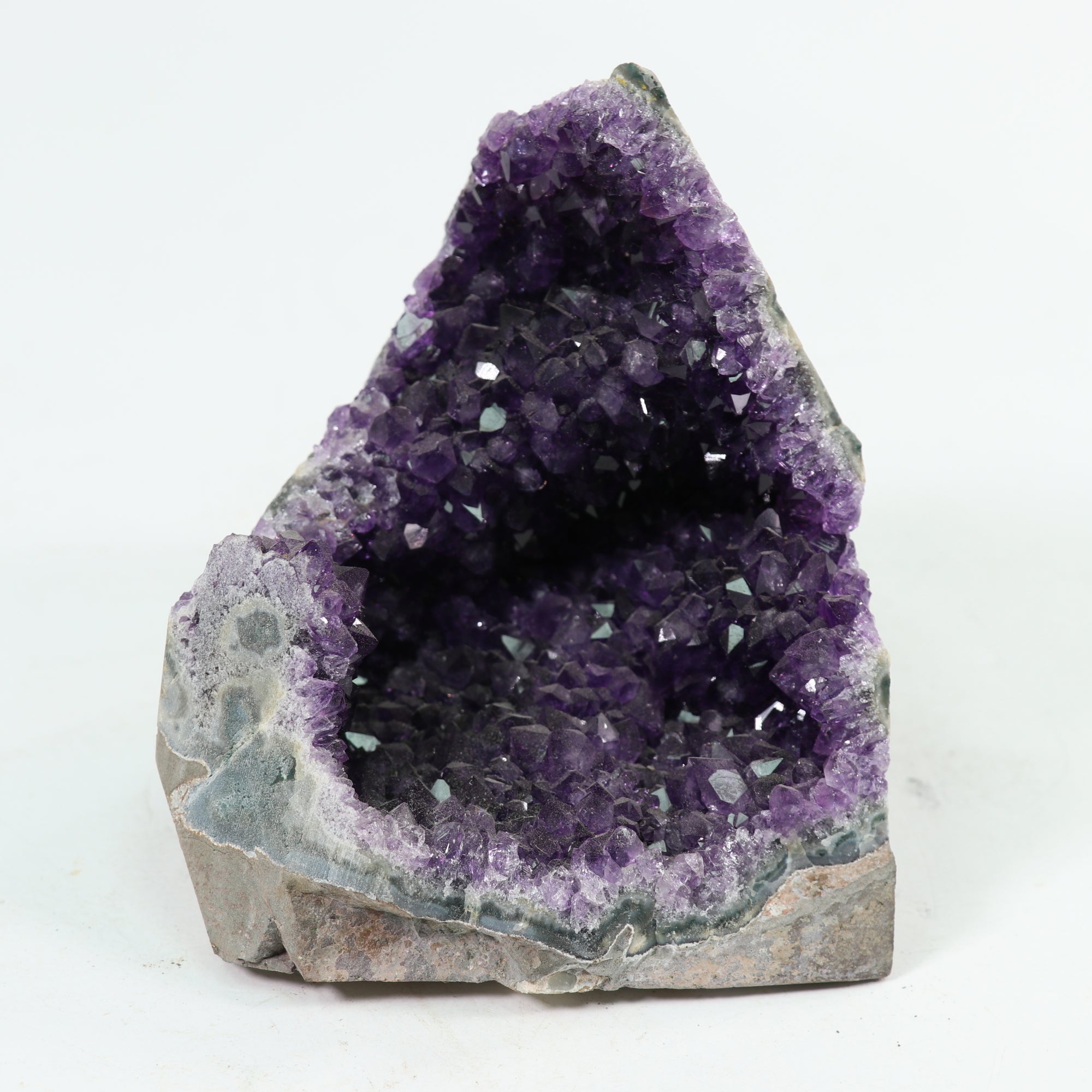 Natural Amethyst Cluster Cut Base, 1 Piece, 750-1000 Gr, #004