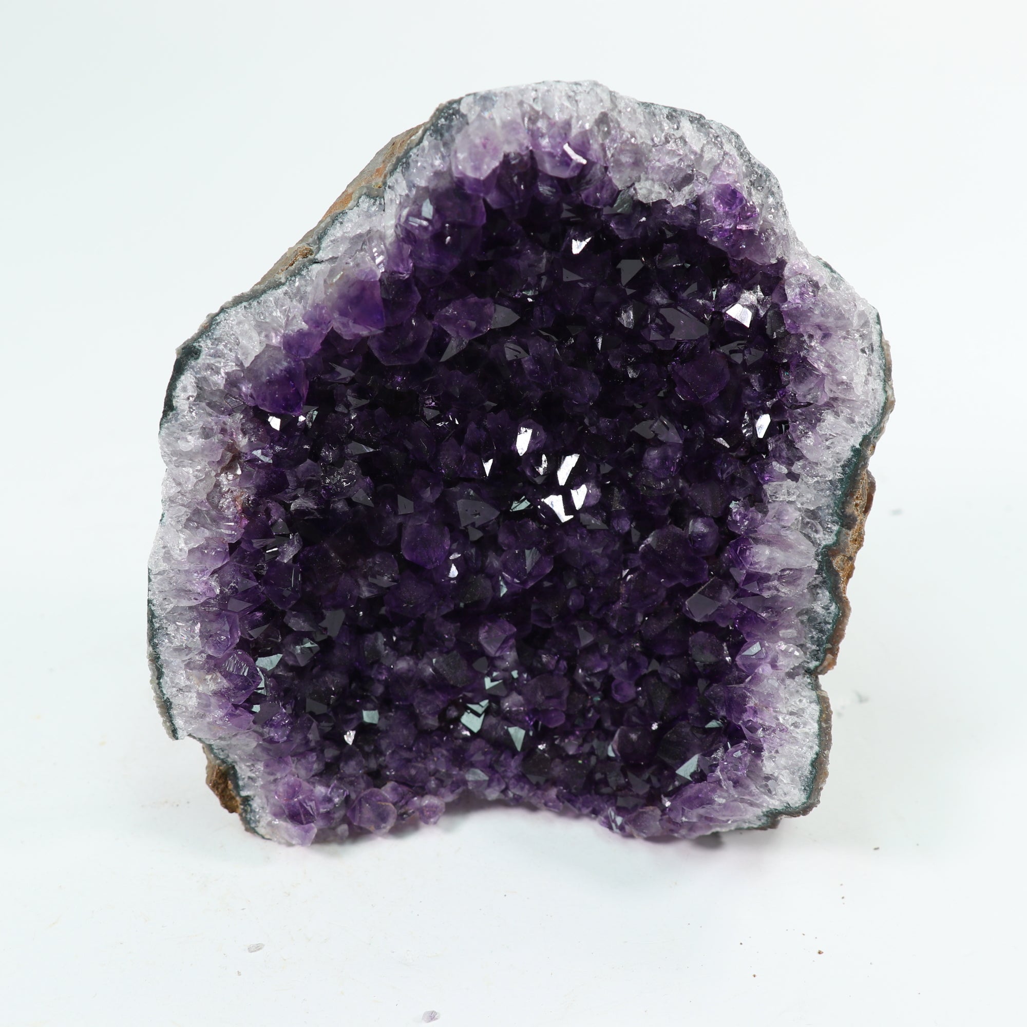 Natural Amethyst Cluster Cut Base, 1 Piece, 1000-1500 Gr, #005