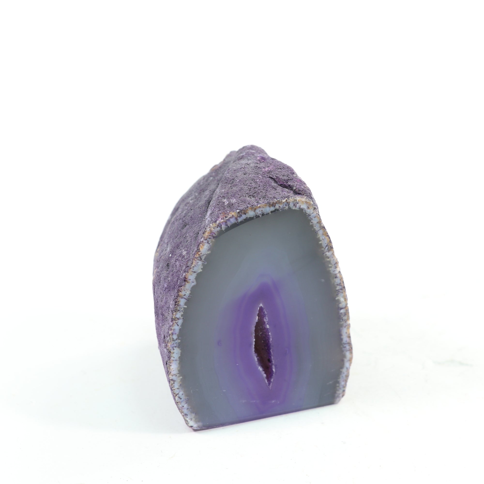 Agate end  with Cut Base, 200-300gr, 1 Piece #003