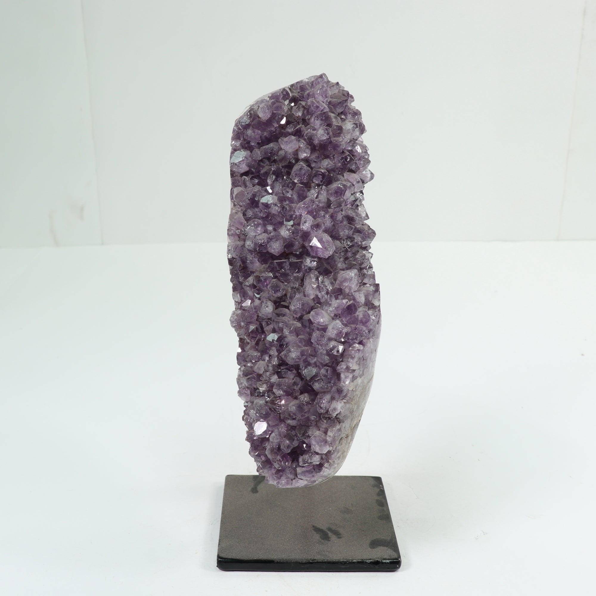 Natural Amethyst Polished on Metal Stand, 2500-3000 Gr, #022