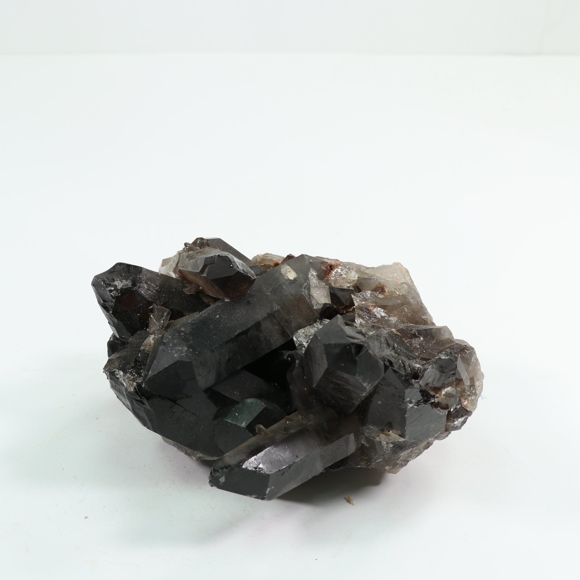 Smoky Quartz Cluster Natural Form-No Stand, 1 Piece, 1500-2000 Gr, #038