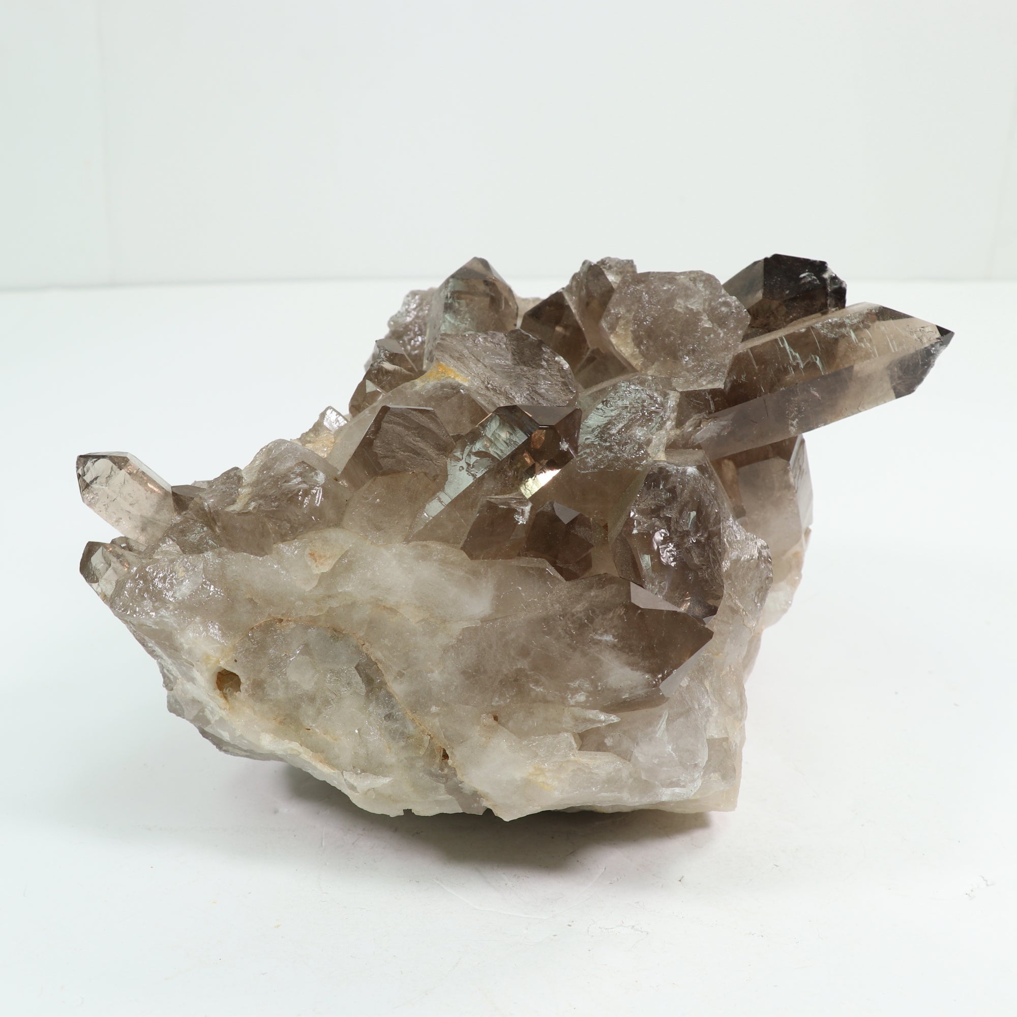 Smoky Quartz Cluster Natural Form-No Stand, 1 Piece, 4500-5000 Gr, #044