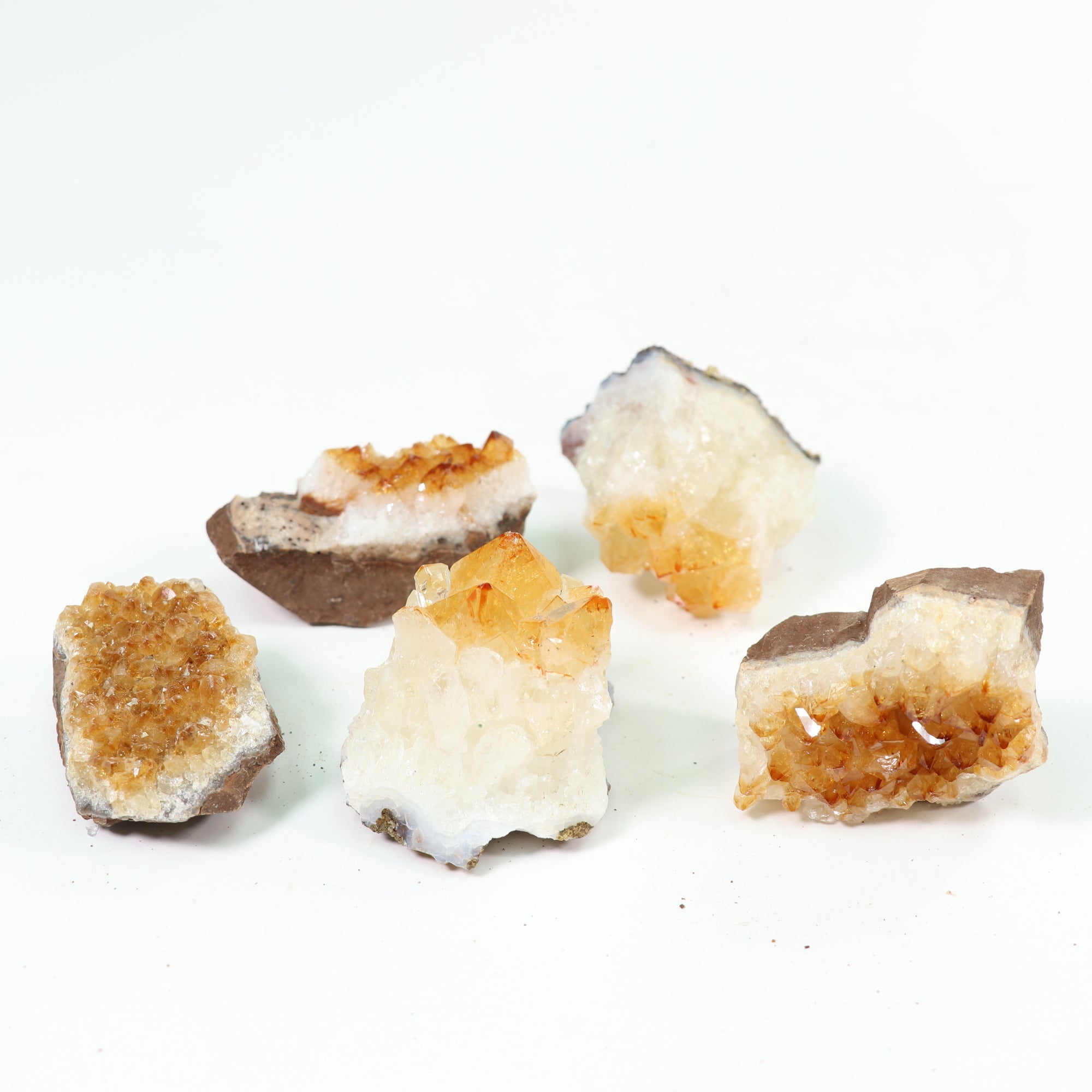 Citrine Cluster Natural Form-No Stand, 1 Piece, 0-100 Gr, #023