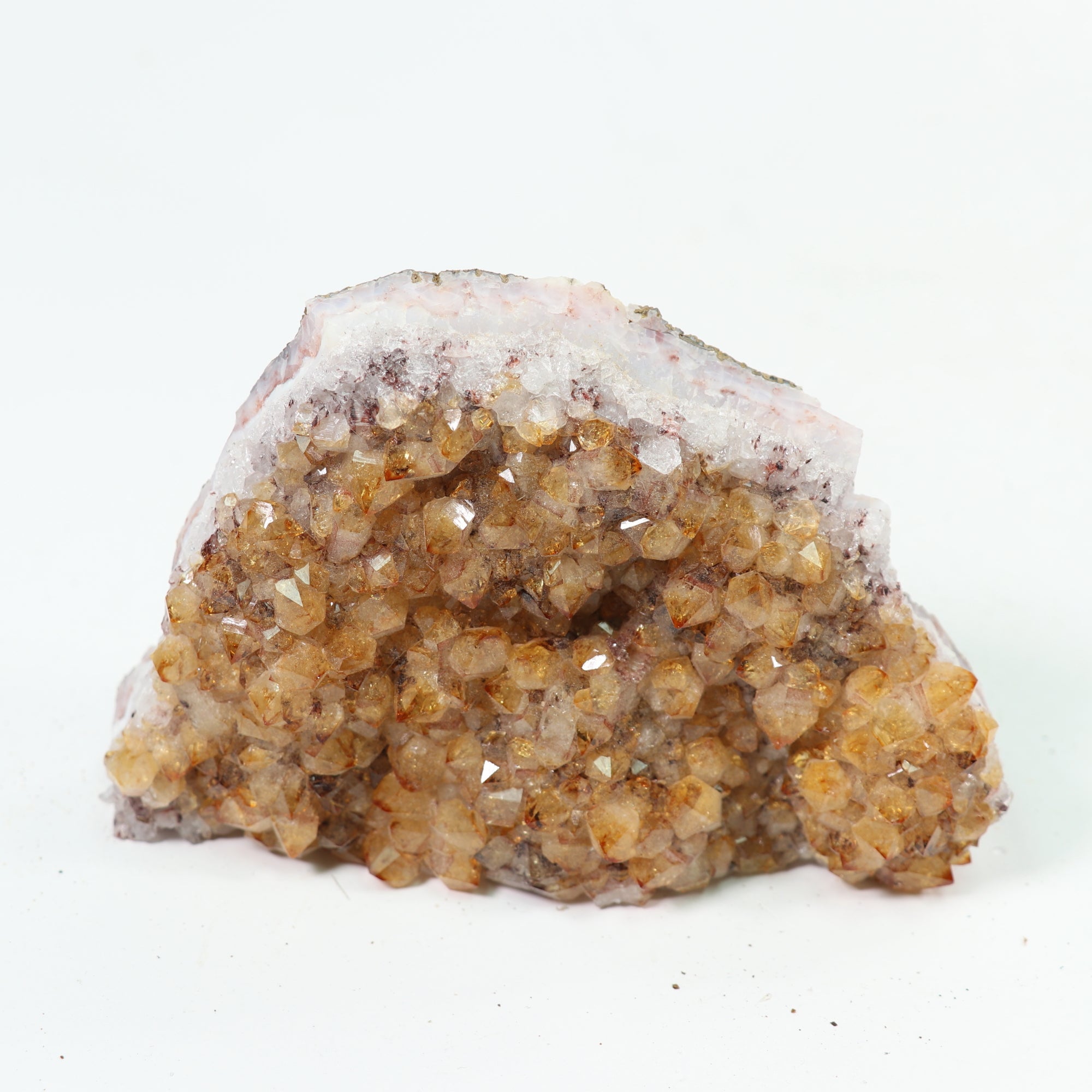 Citrine Cluster Natural Form-No Stand, 1 Piece, 250-500 Gr, #025