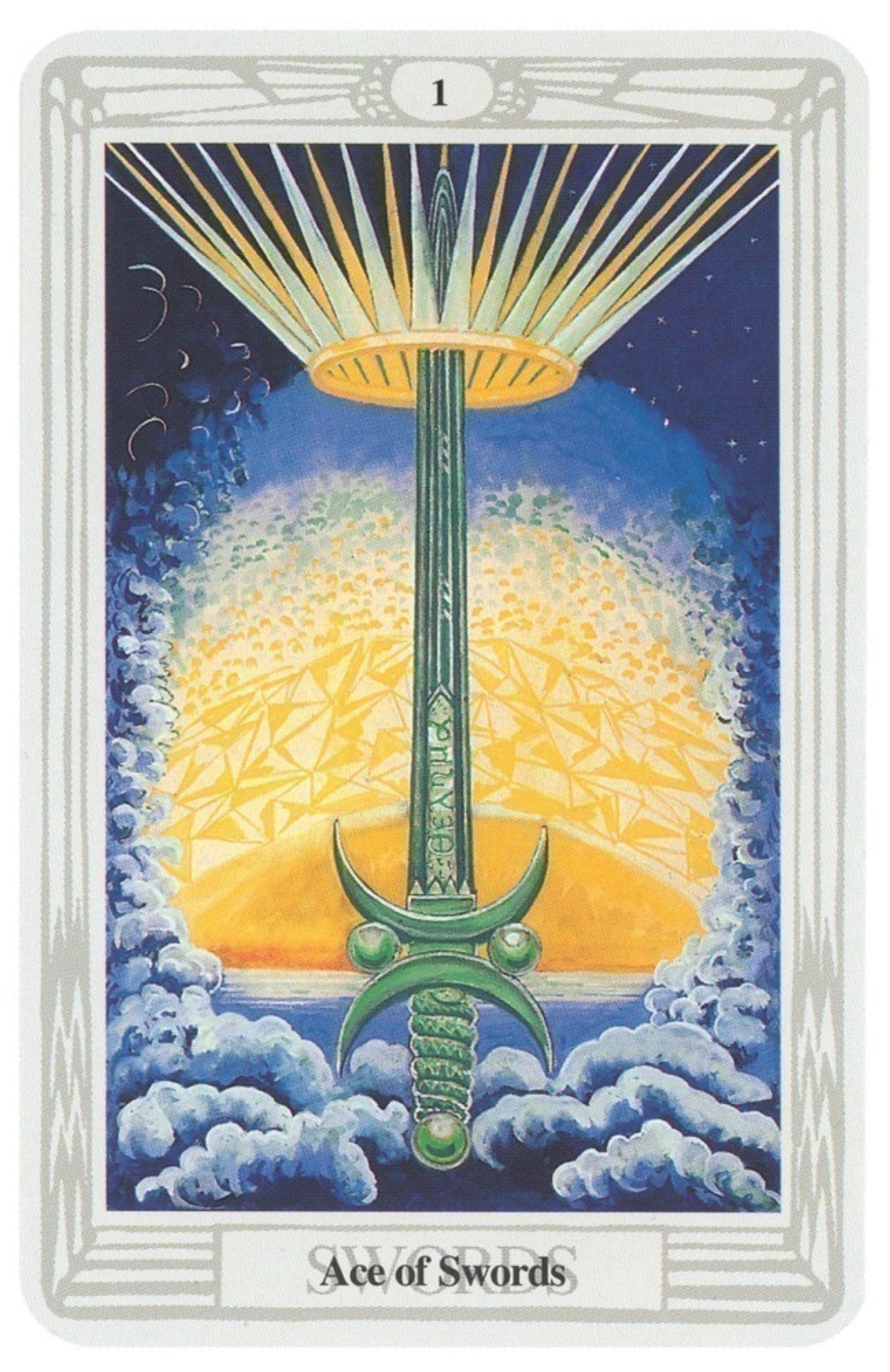 Crowley Thoth Tarot Deck, Tarot Deck, Small