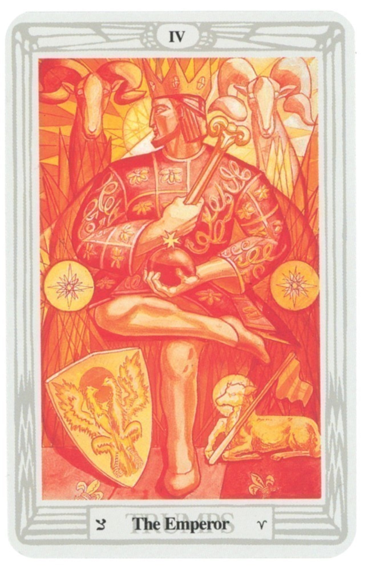 Crowley Thoth Tarot Deck, Tarot Deck, Small