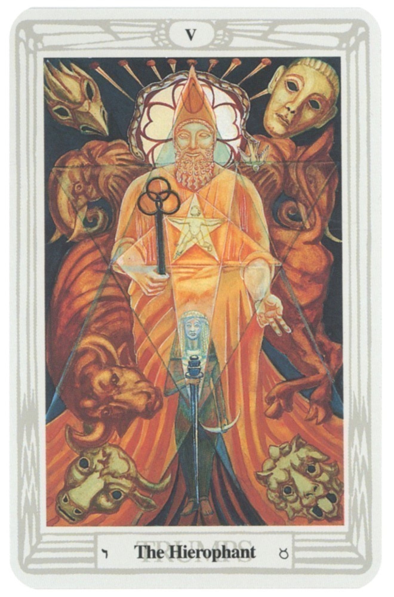 Crowley Thoth Tarot Deck, Tarot Deck, Small