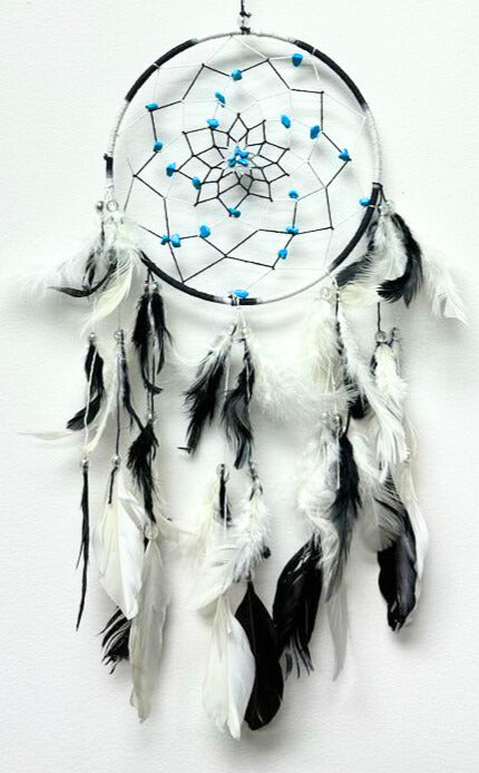 Dream Catcher, with Gemstone, 5 Pieces in a Pack #SM3