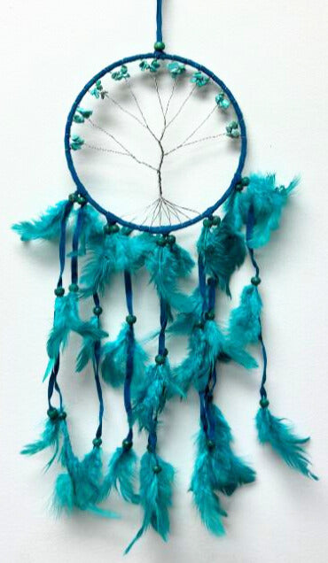 Wire Tree Gemstone Dream Catcher, 5 Pieces in a Pack # SM3