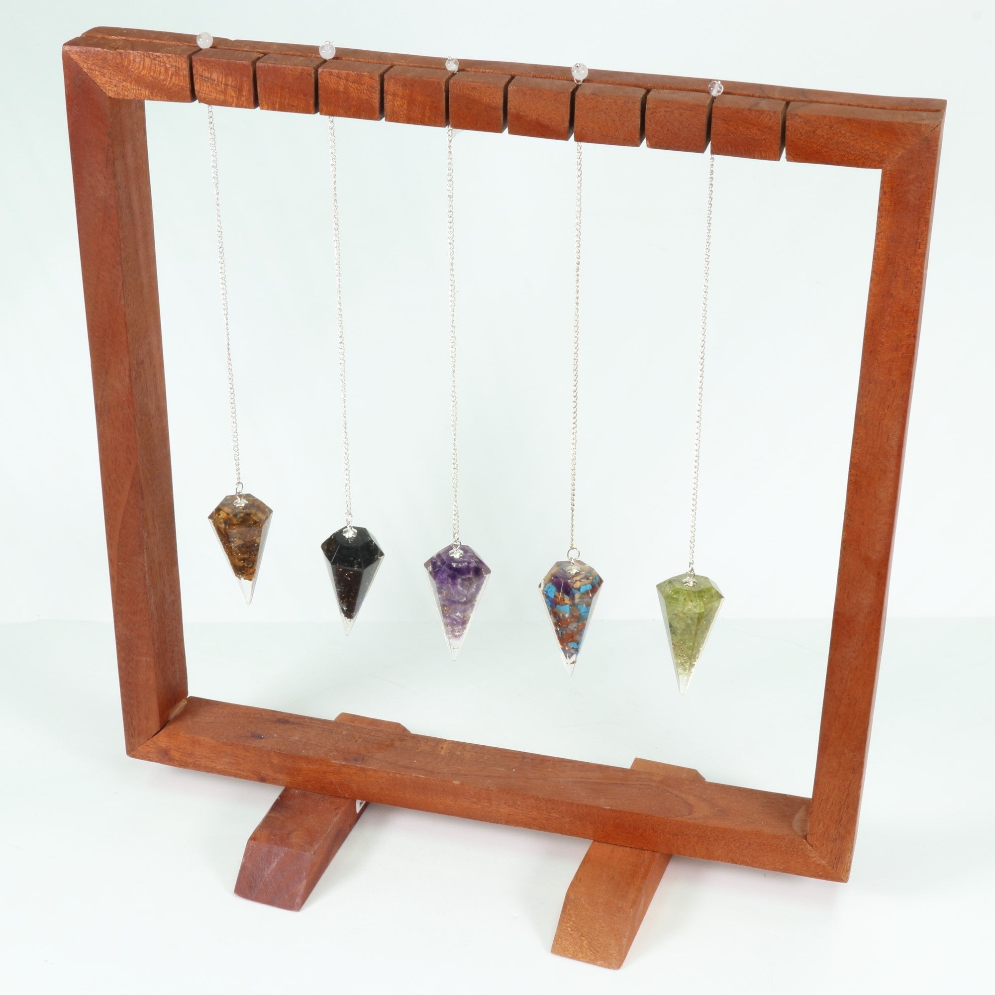 Wooden Pendulum Holder Display, 12.5”, 1 Piece in a Pack