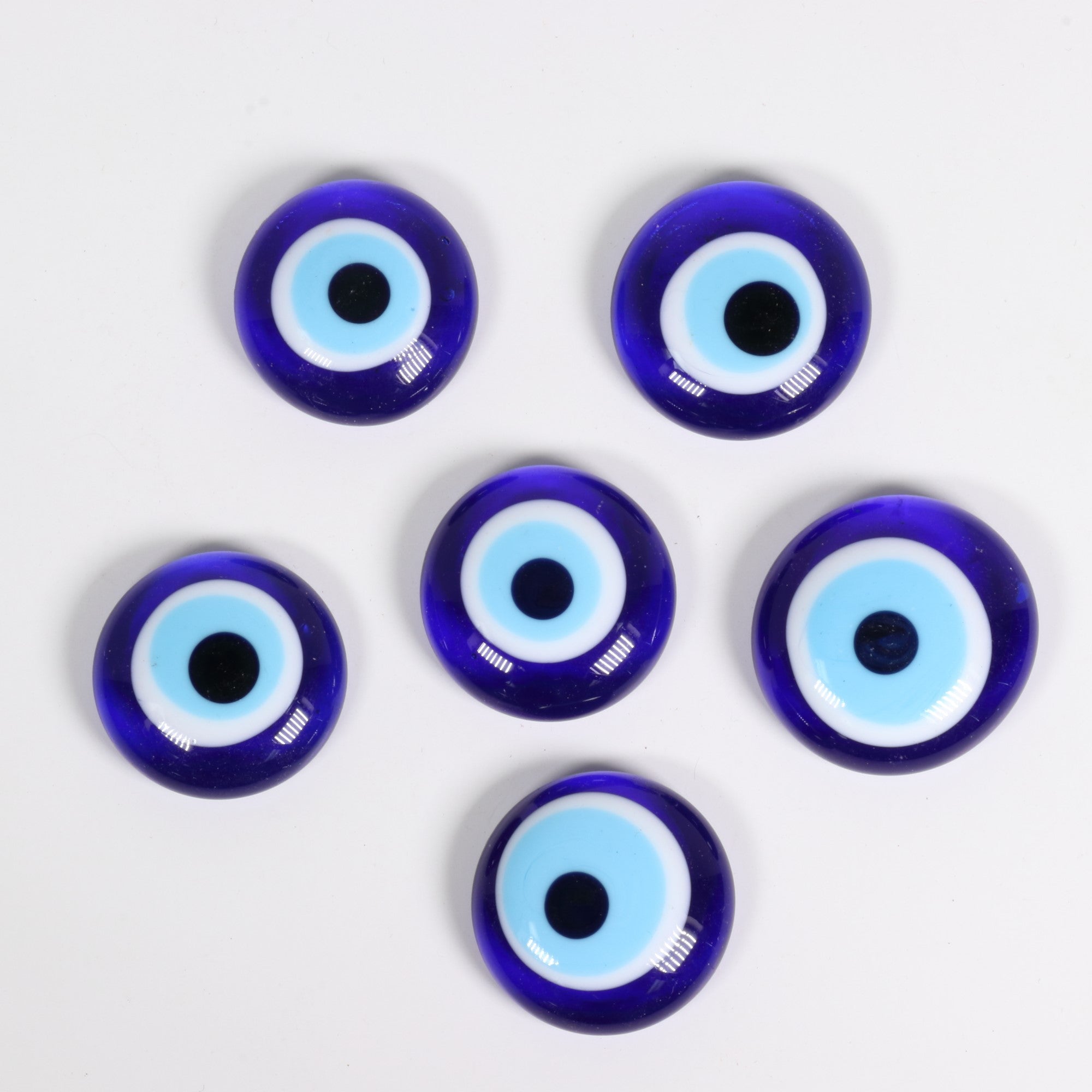 Evil Eye, 1" Inch, Handmade, 10 Pieces in a Pack, #001