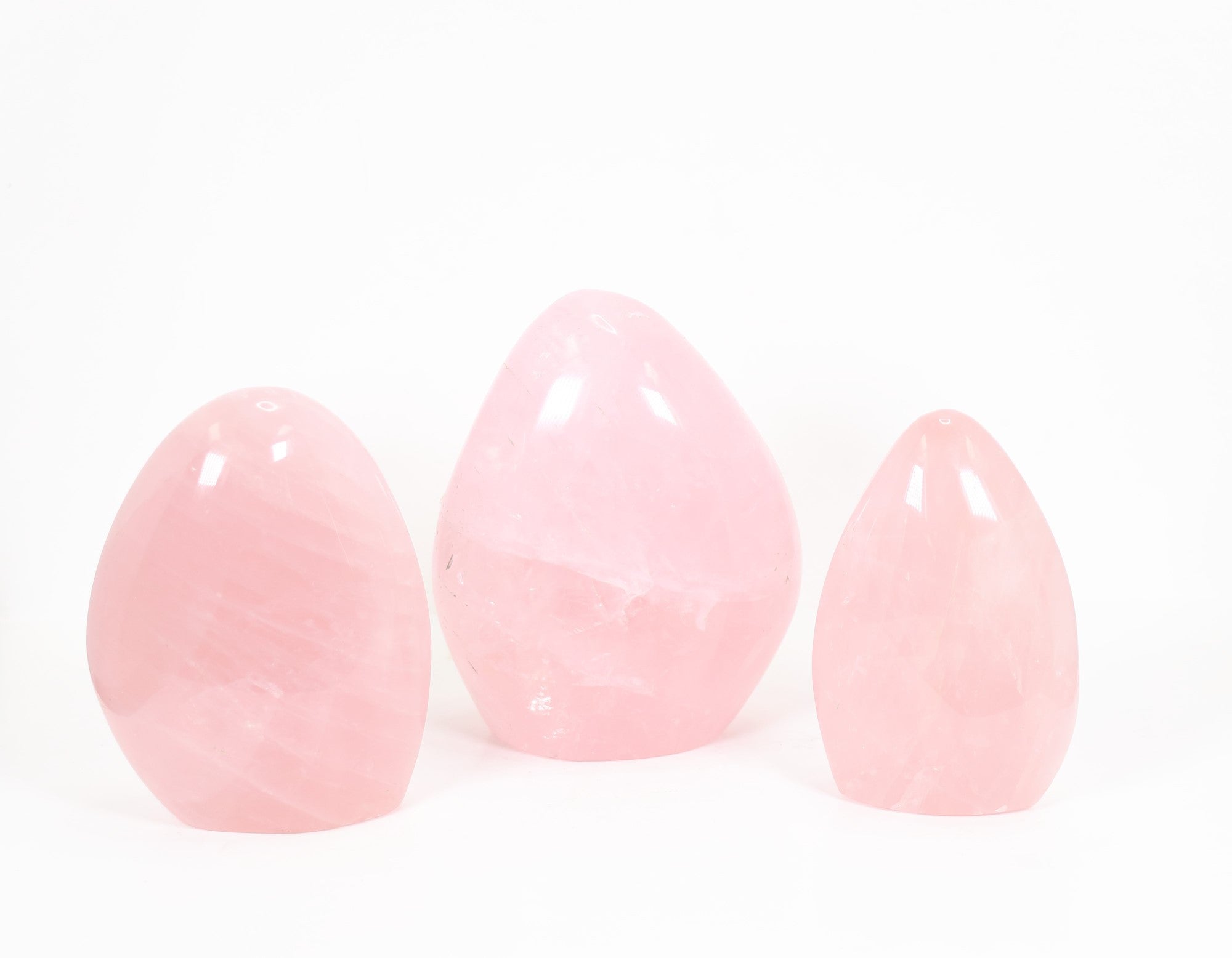 Rose Quartz Freeform, 4" Inch, 1 Piece, 300-500gr Each, #001