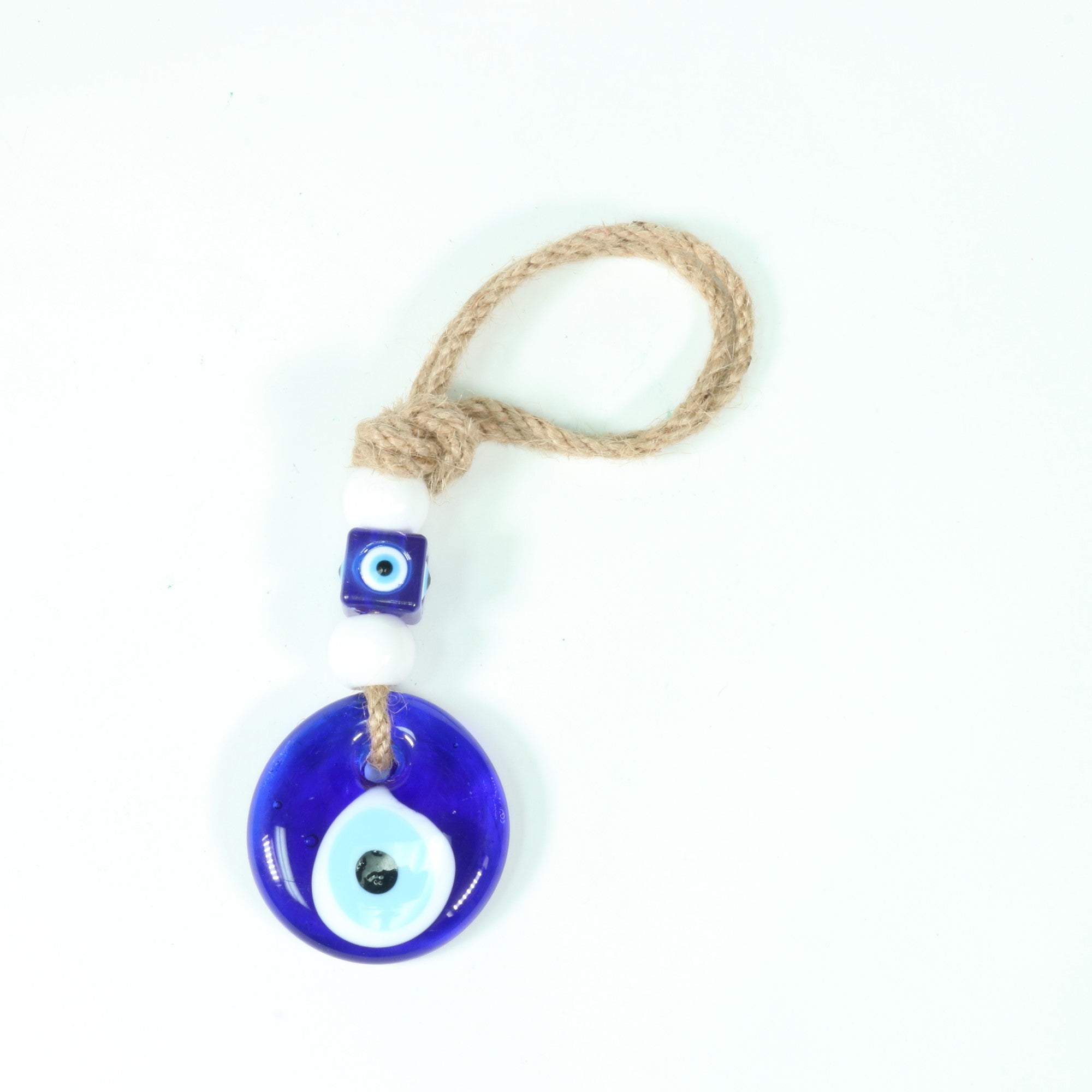 Evil Eye Hanging Décor, 2" Inch, 10 Pieces in a Pack, #004