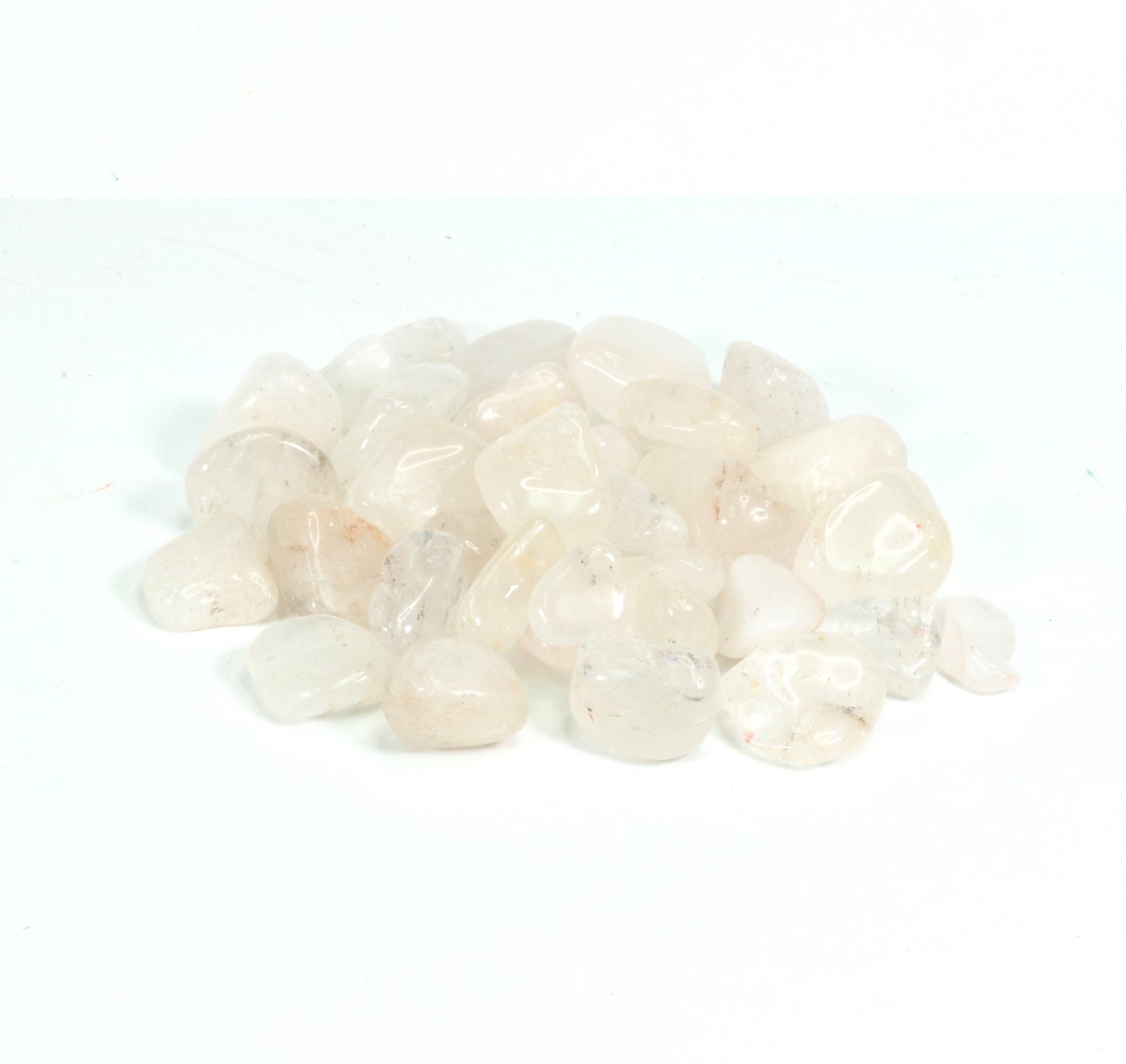 Tumbled Clear Quartz, 2-3 cm, Mista Quality, 1 Lb