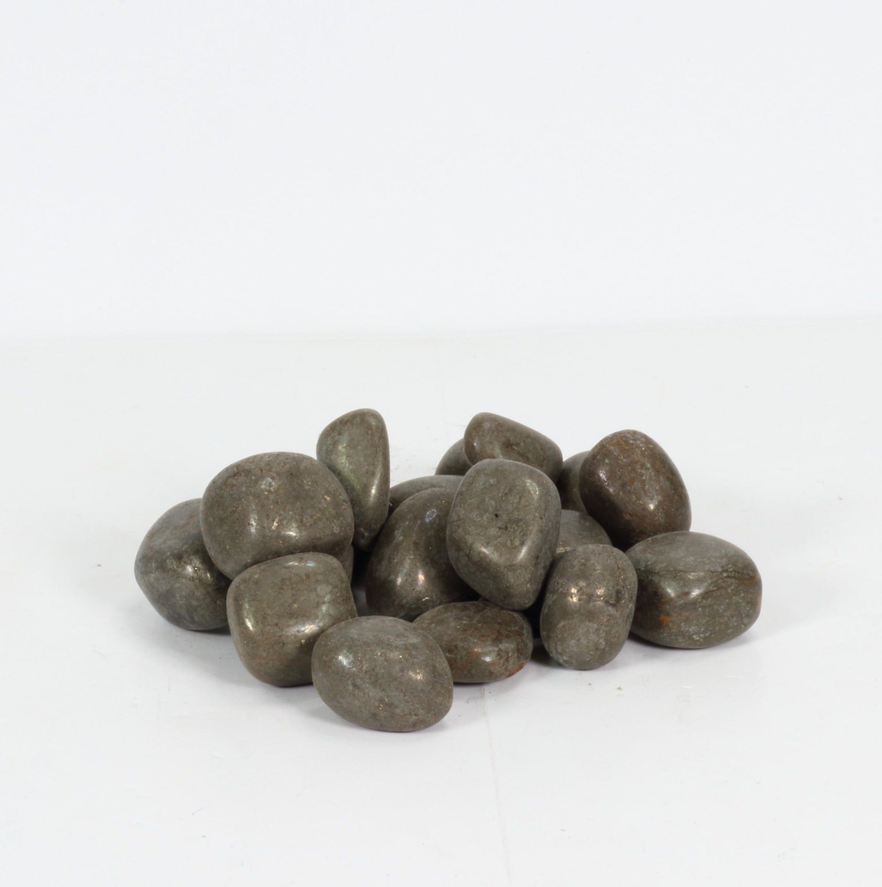 Tumbled Pyrite, 2-3 cm, Standard Quality, 1 Lb.