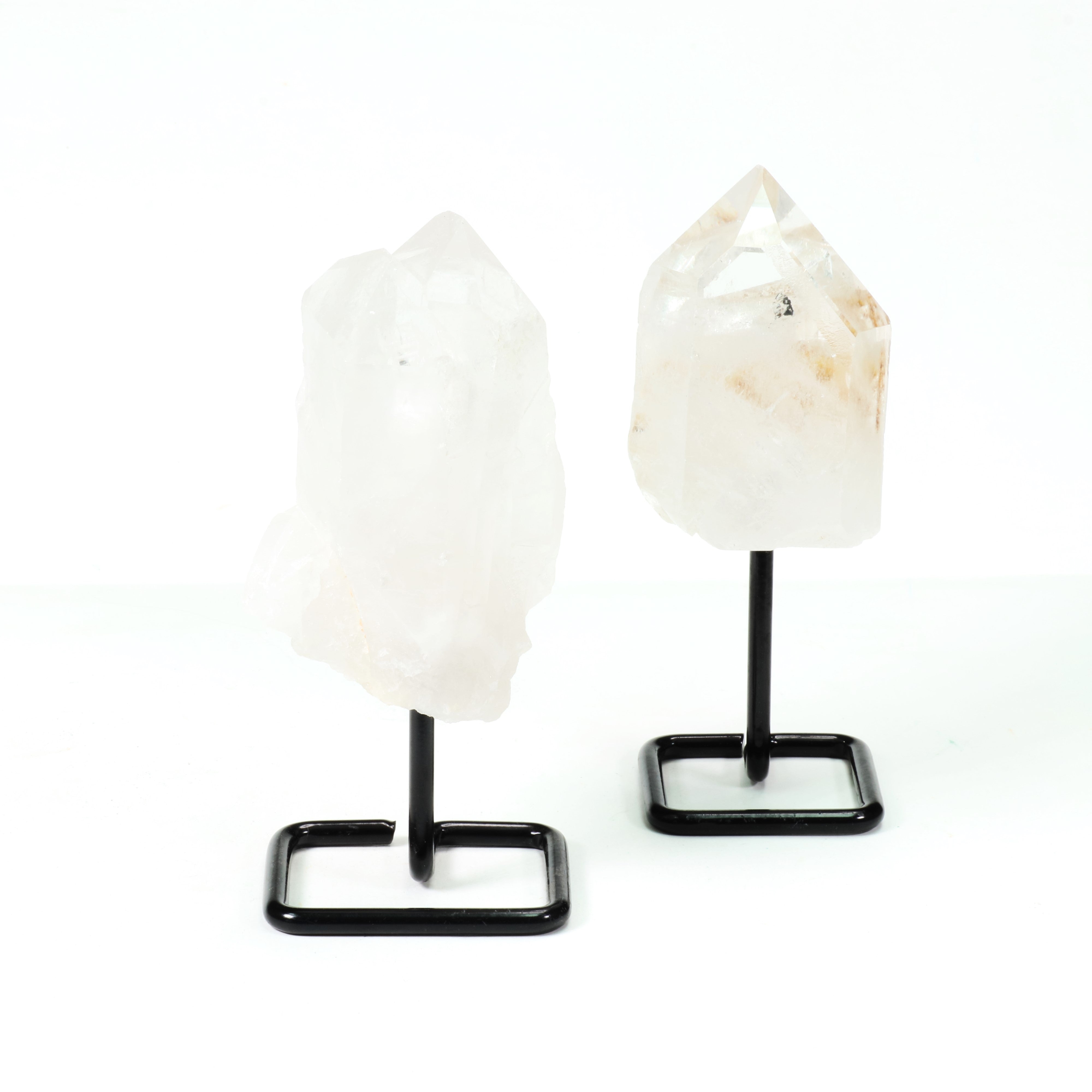 Clear Quartz Polished Pin, 7"-9" Inch, 300-500gr