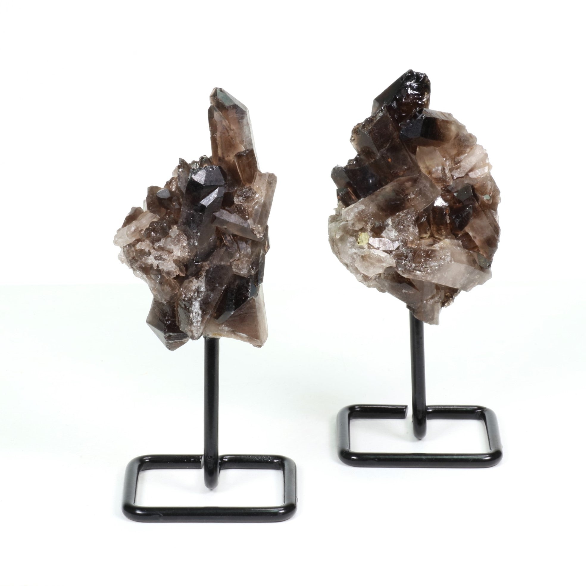 Smoky Quartz Natural Pin, 3"-5" Inch, 200-300gr