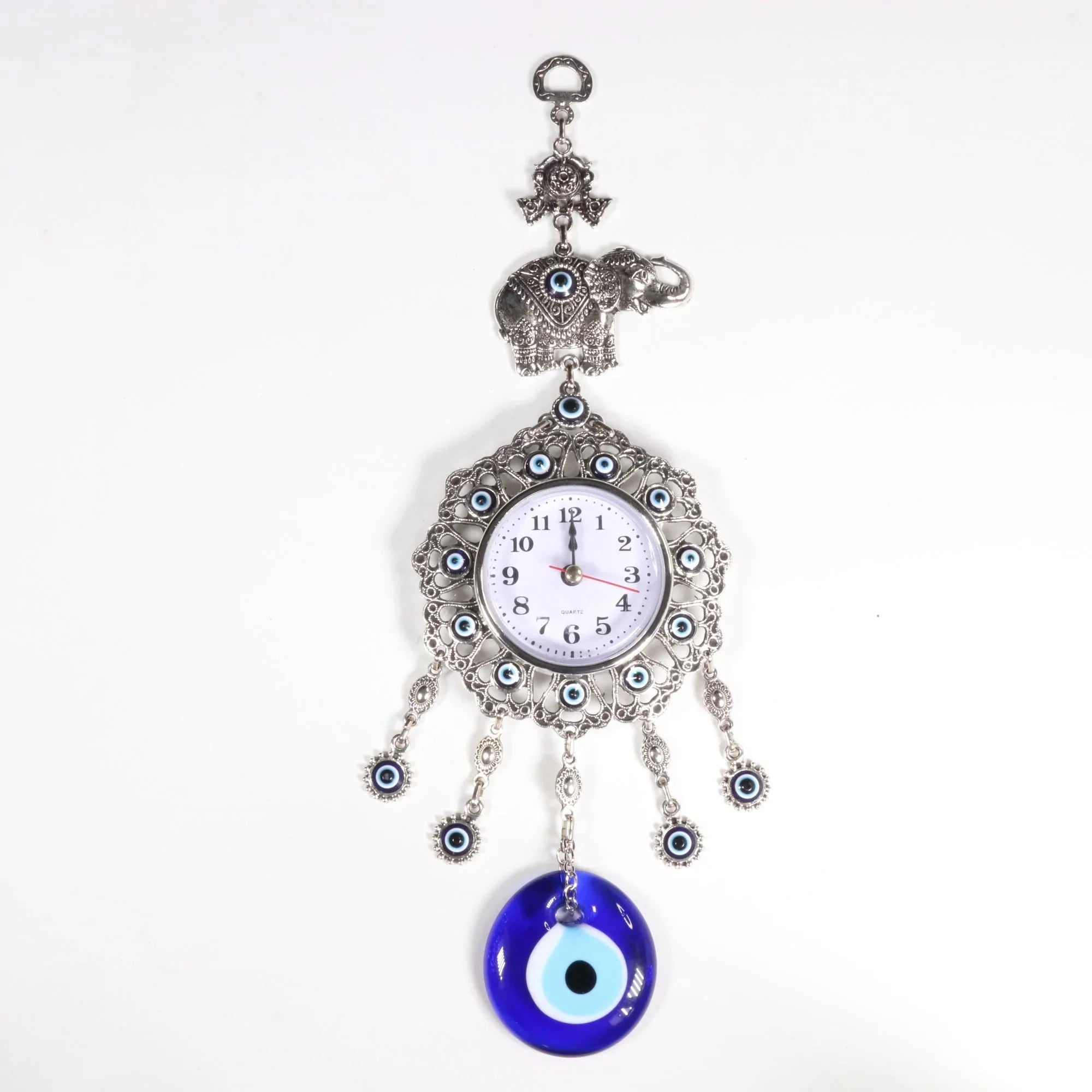 Authentic Evil Eye Wall Décor, with Wall Clock, 13" Inch, #686