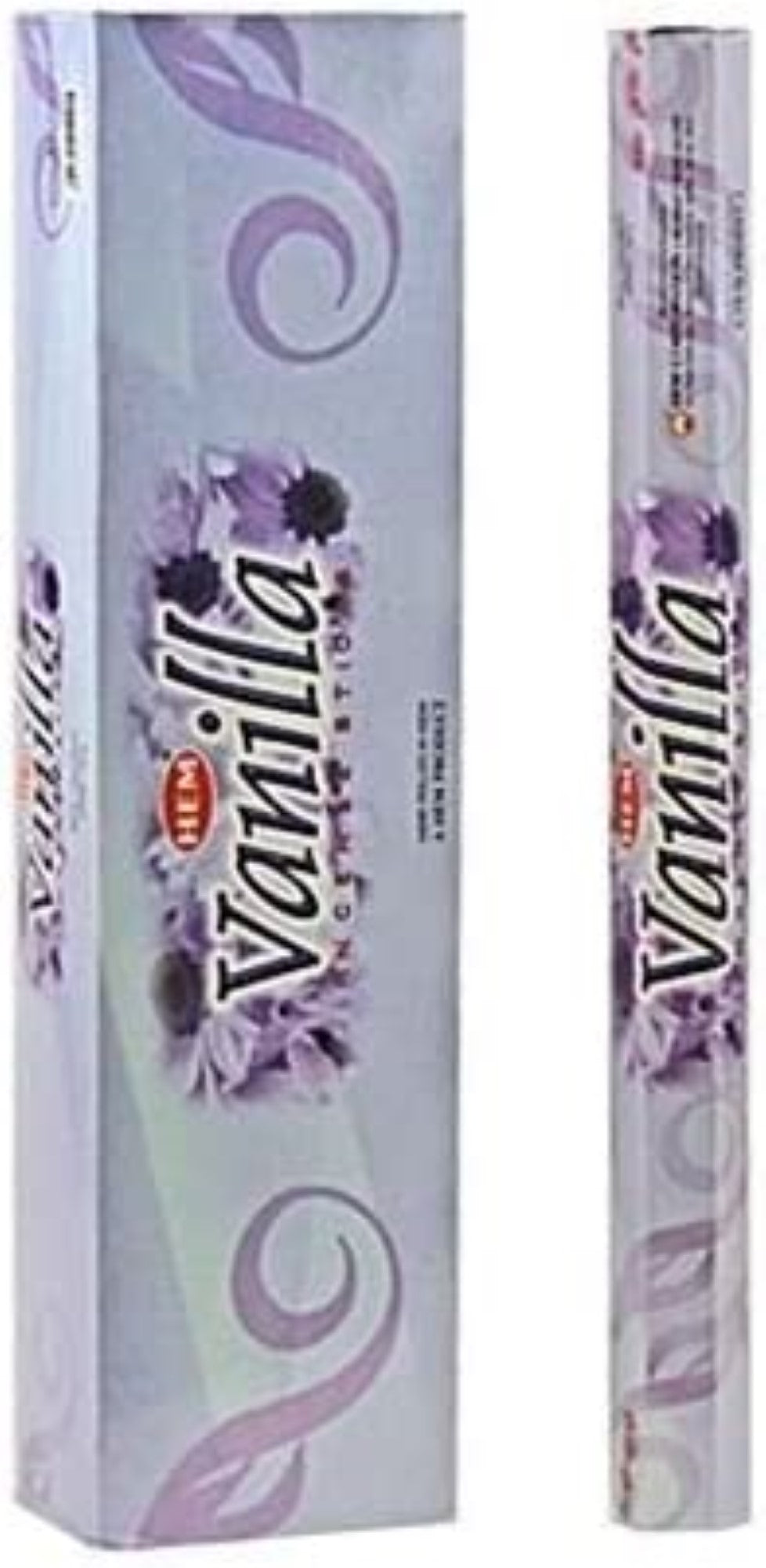 Hem Vanilla, Incense Sticks, 8 Stick, 18 grams in one Pack, 25 Pack Box